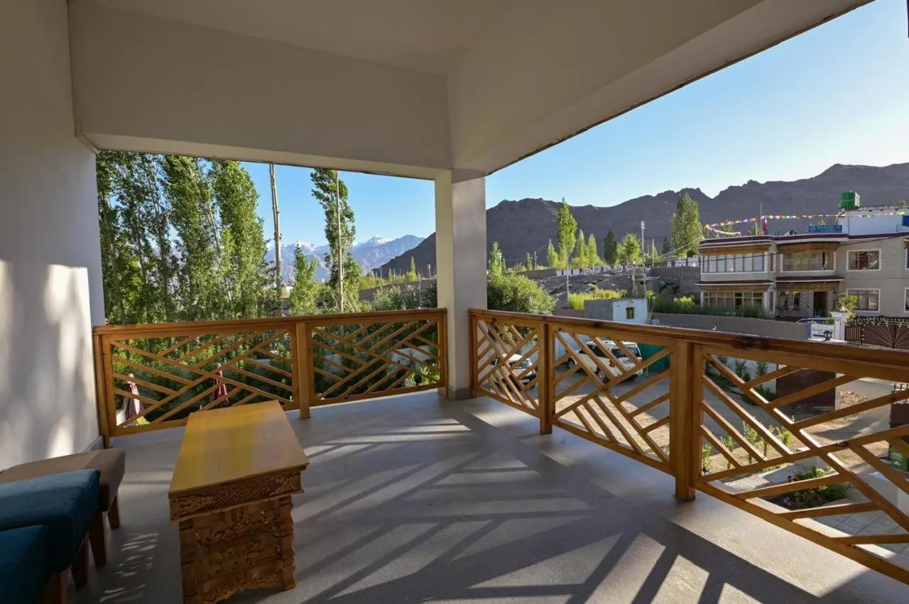 Balcony/Terrace in LADAKH ODYSSEY Hotel