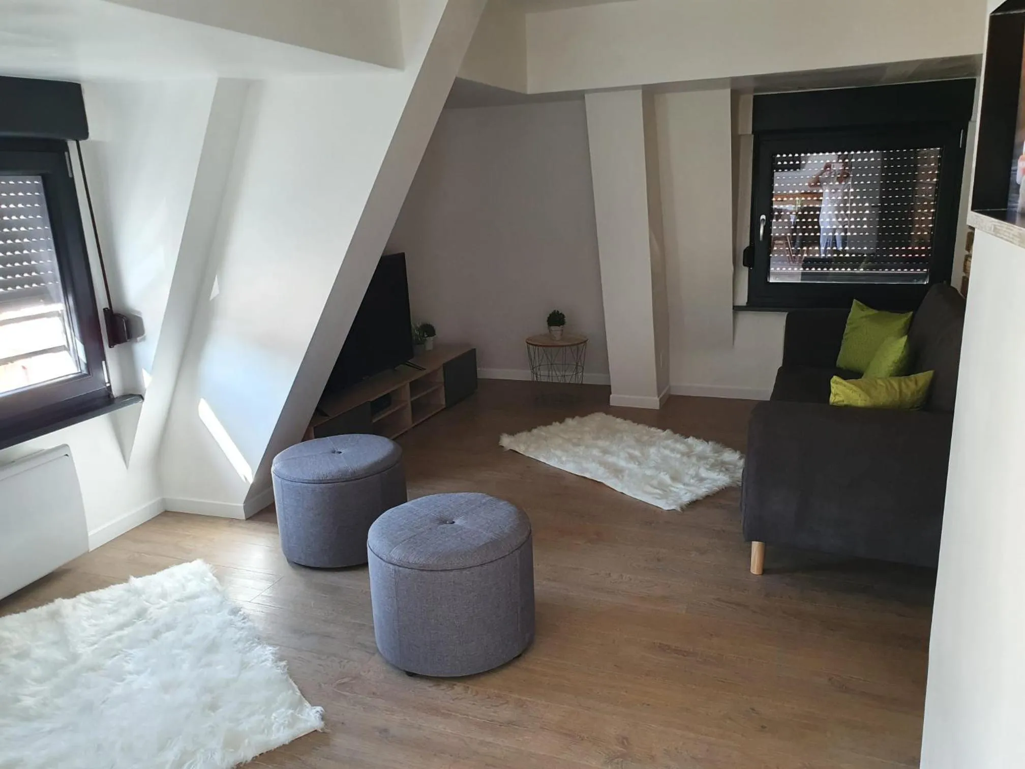 TV and multimedia in Le Green Duplex moderne en hypercentre