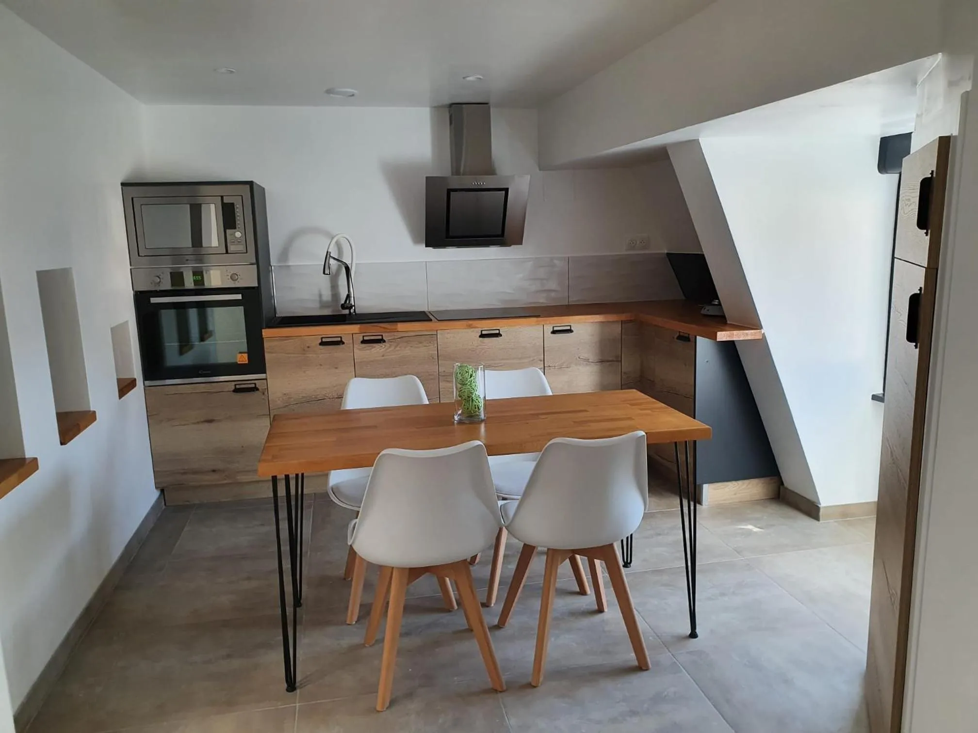 Dining area in Le Green Duplex moderne en hypercentre