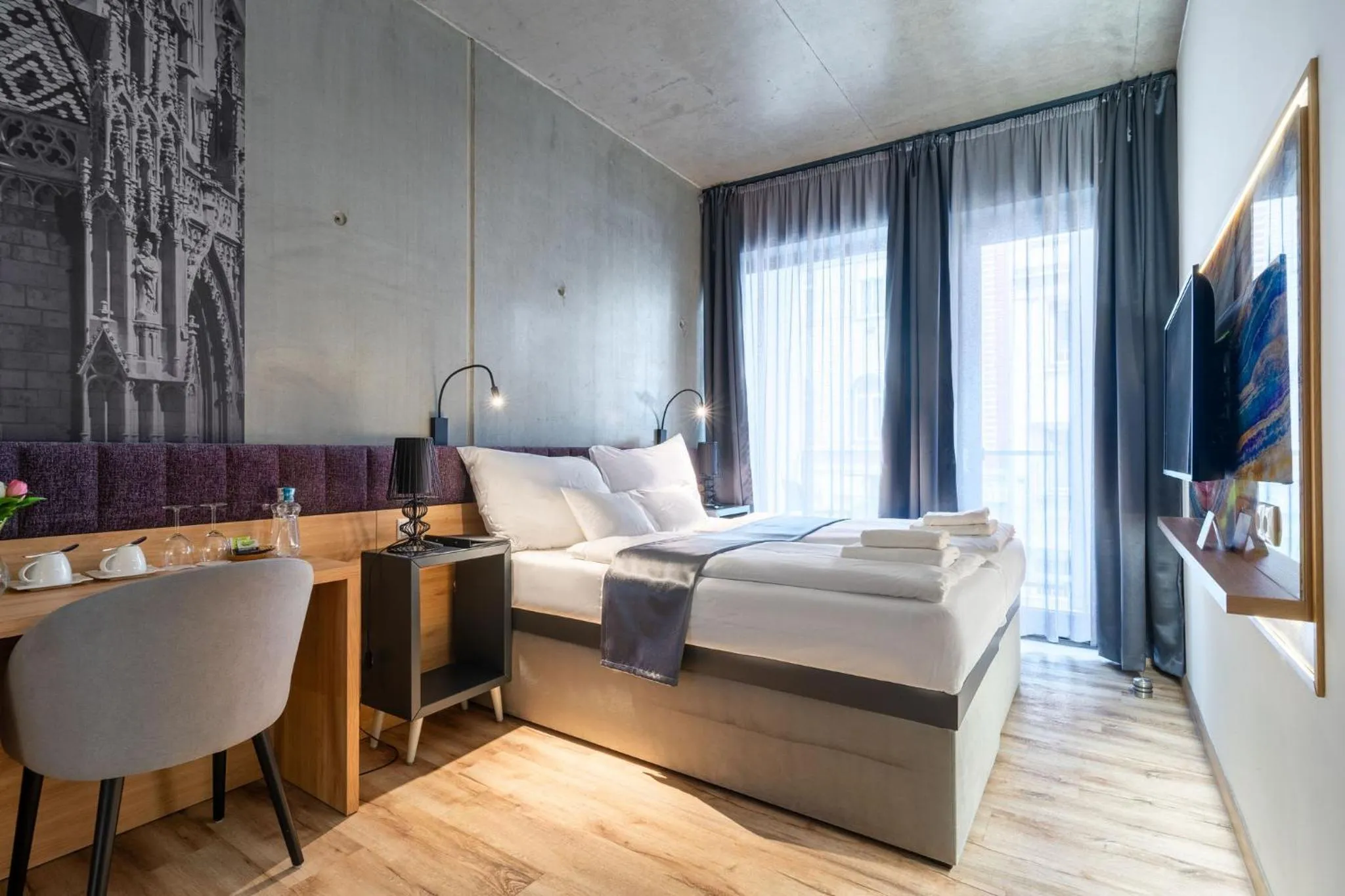 Bed in Onyx Luxury Budapest