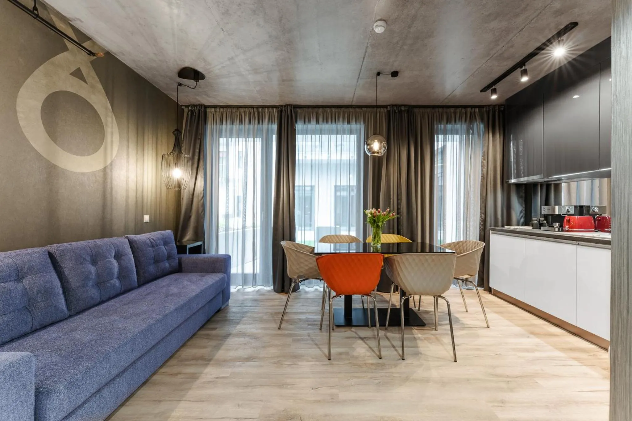 Living room in Onyx Luxury Budapest