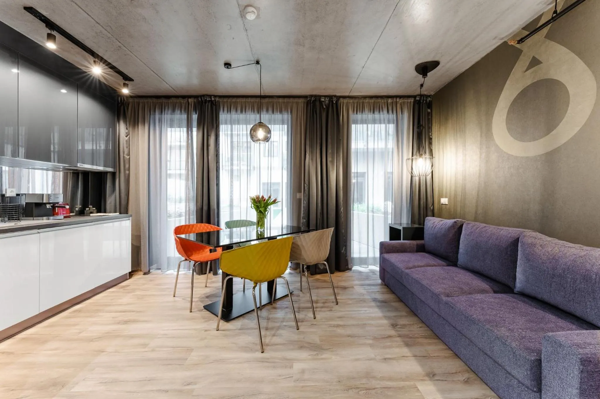 Kitchen or kitchenette in Onyx Luxury Budapest