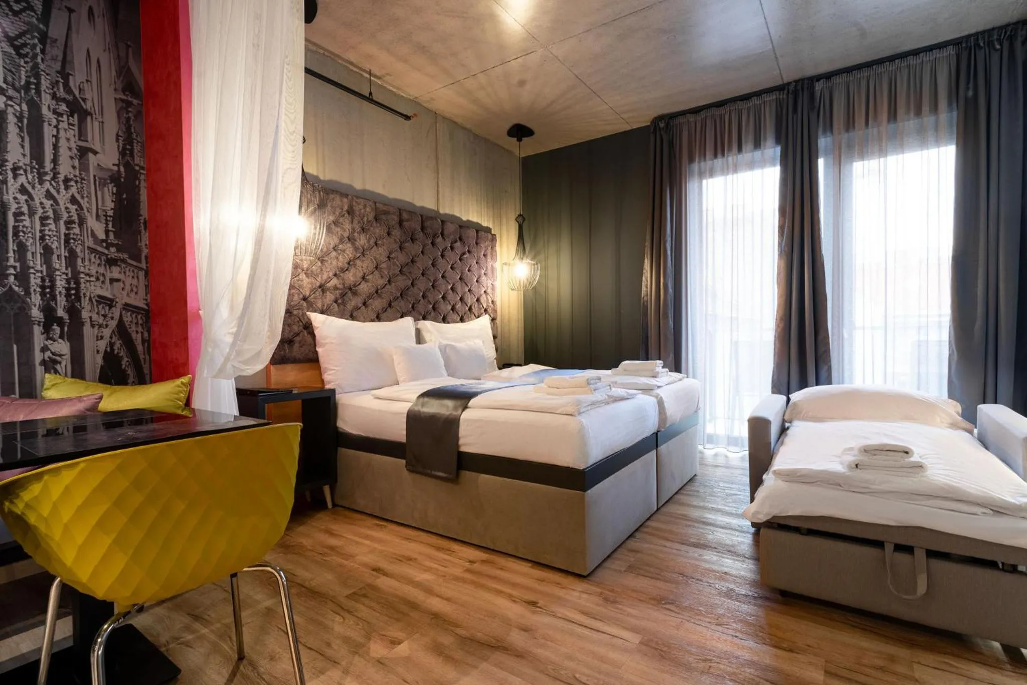 Bed in Onyx Luxury Budapest