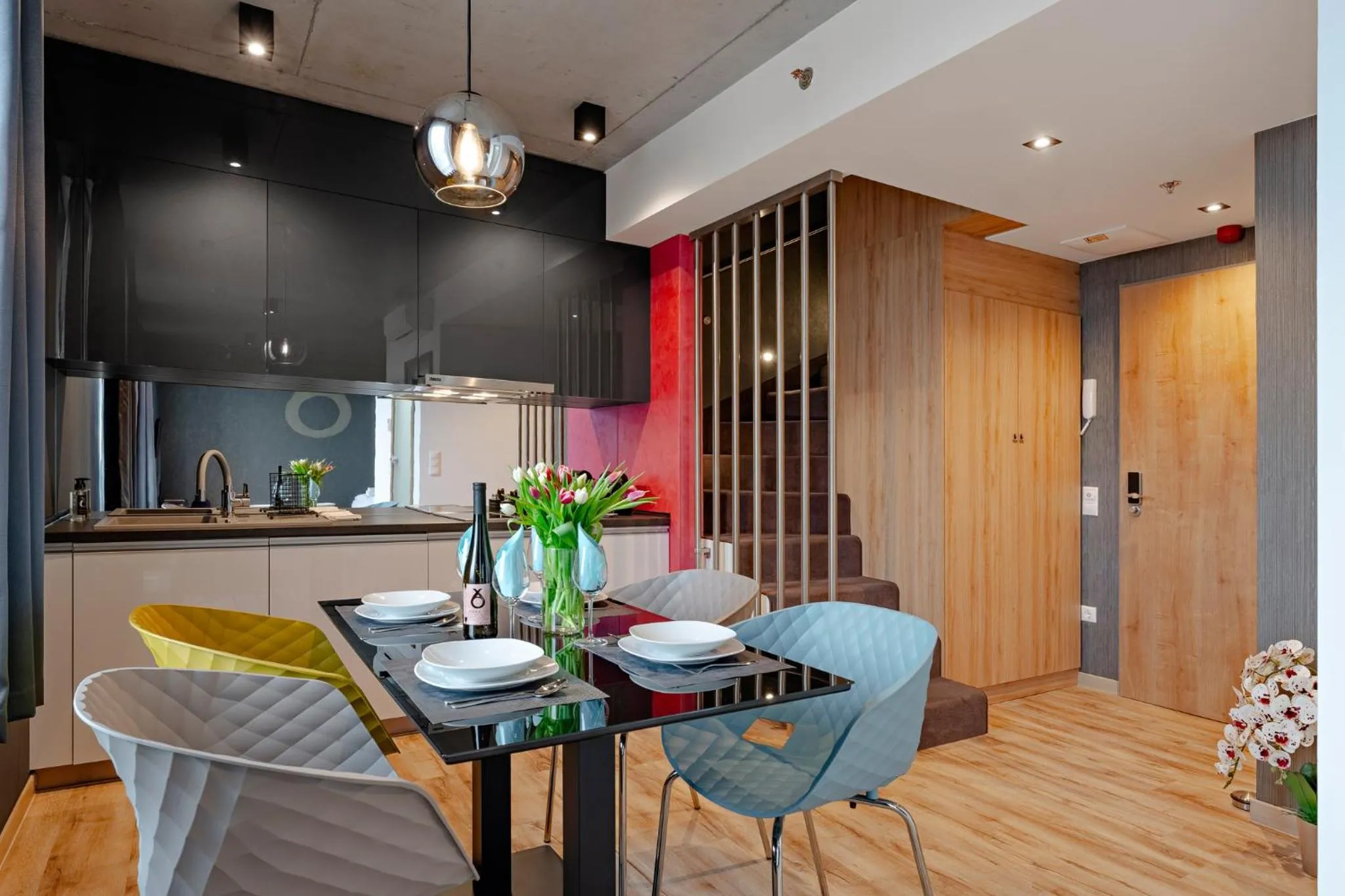 Kitchen or kitchenette in Onyx Luxury Budapest