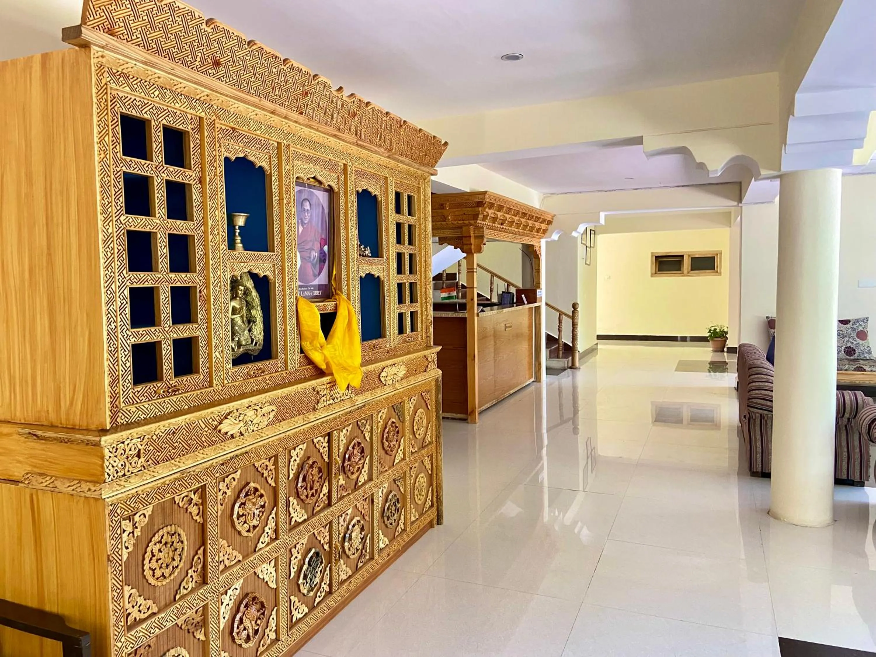 Lobby or reception in Hotel Palam Hills