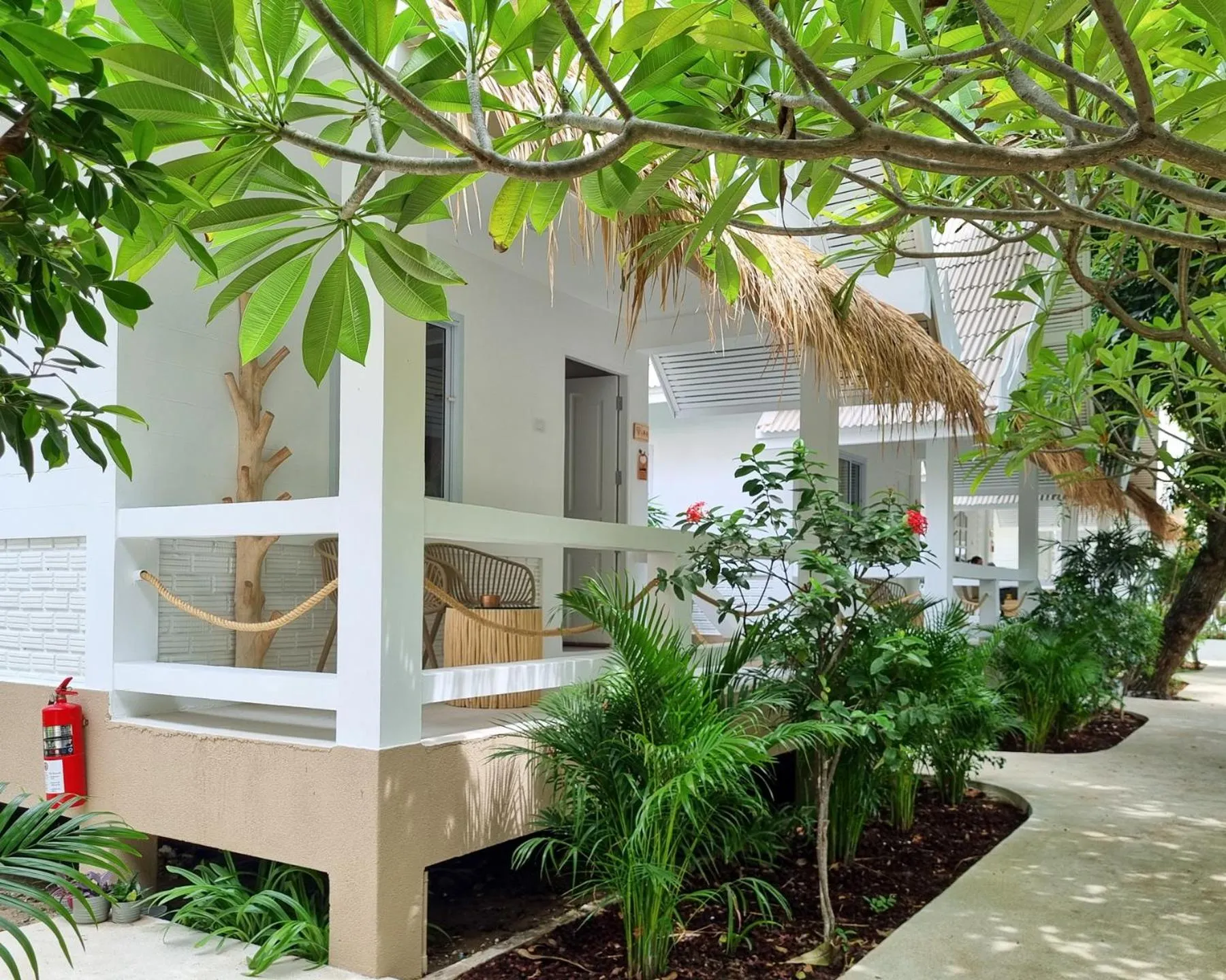 Property building in Elephant Beach Club & Resort Samui