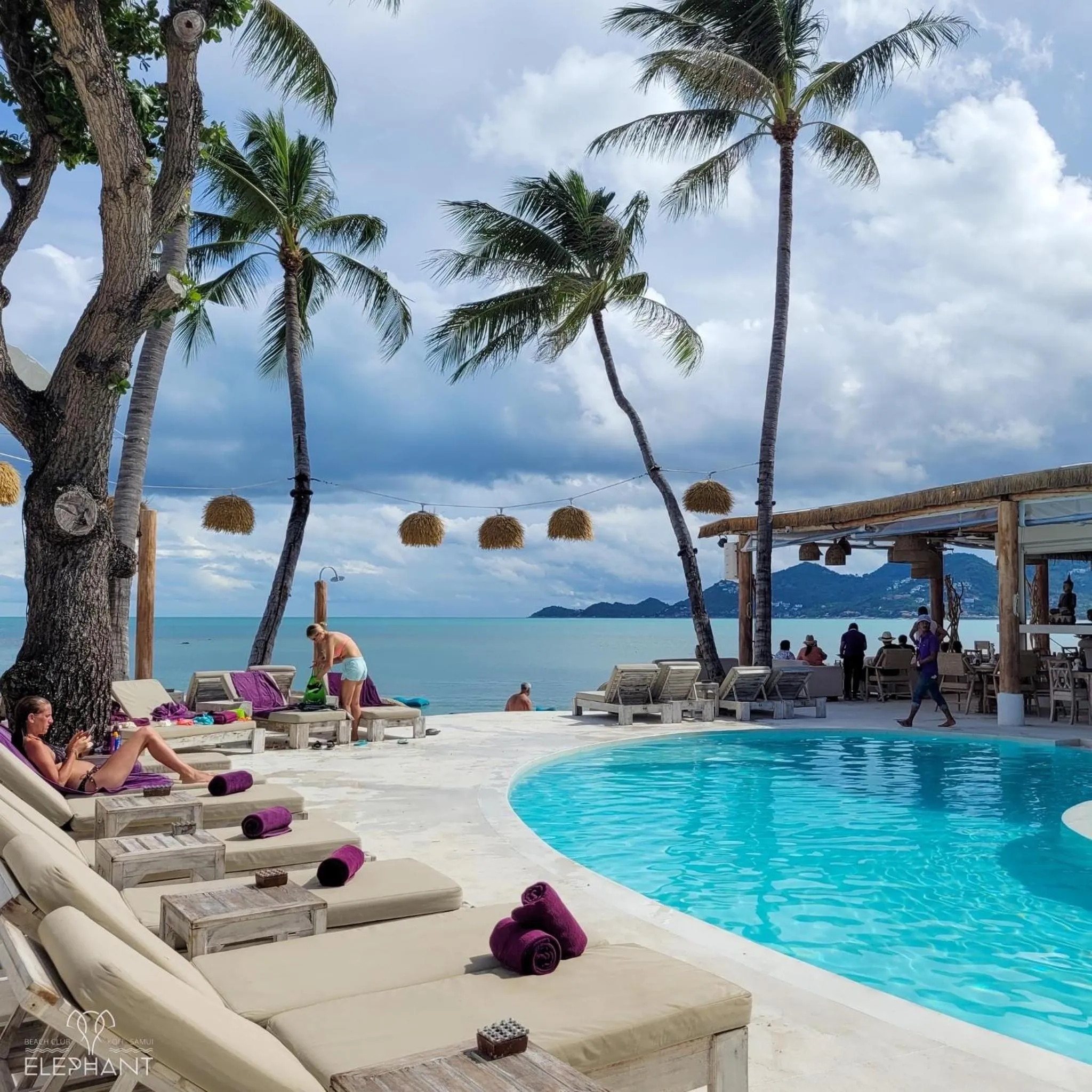 Day in Elephant Beach Club & Resort Samui