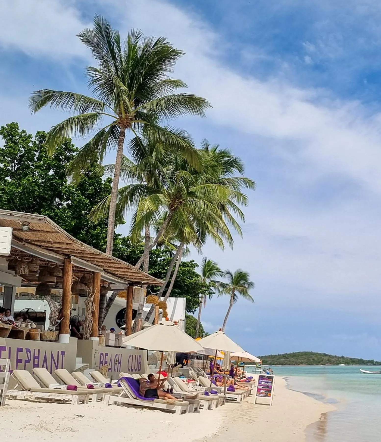 Day in Elephant Beach Club & Resort Samui