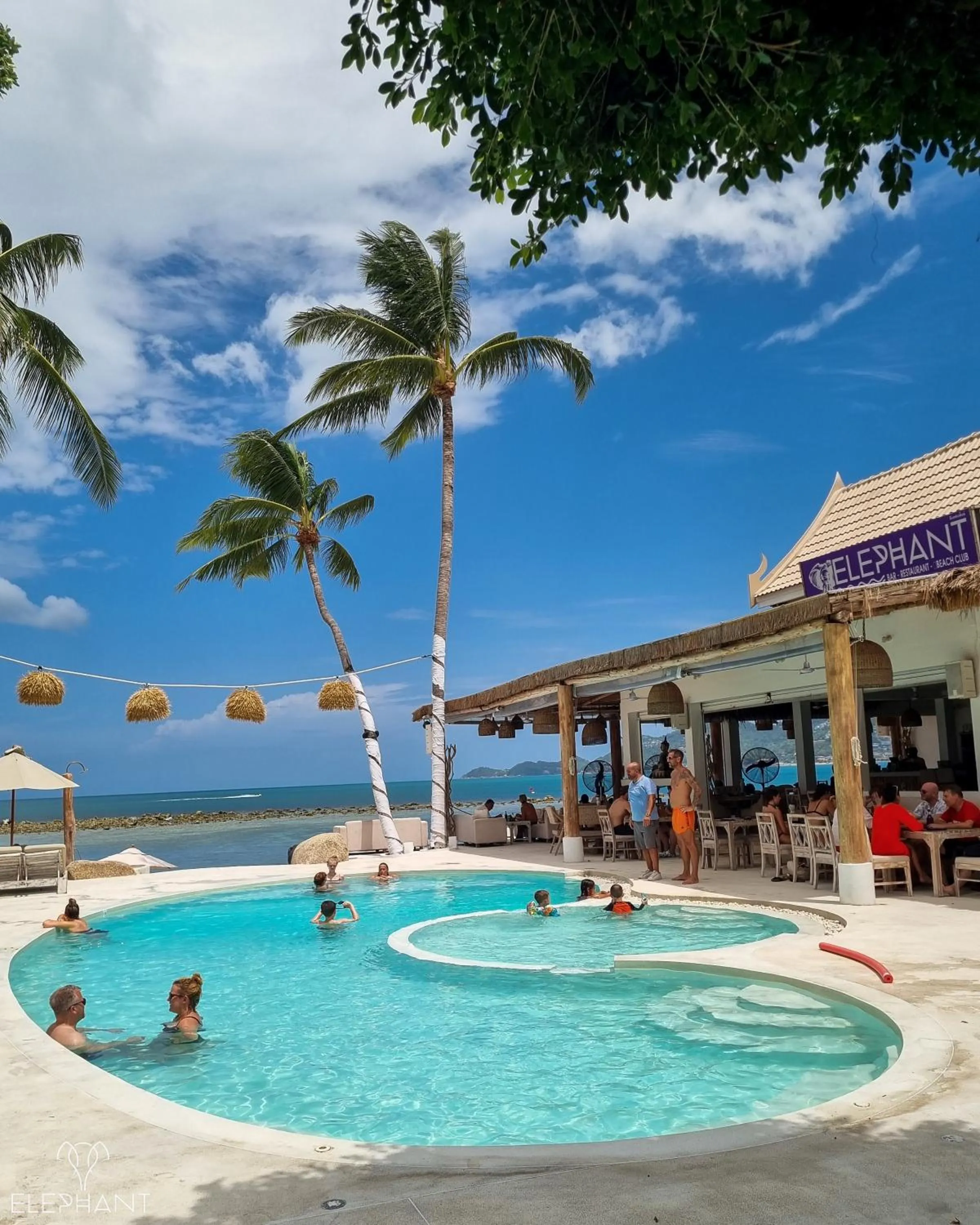 Day in Elephant Beach Club & Resort Samui