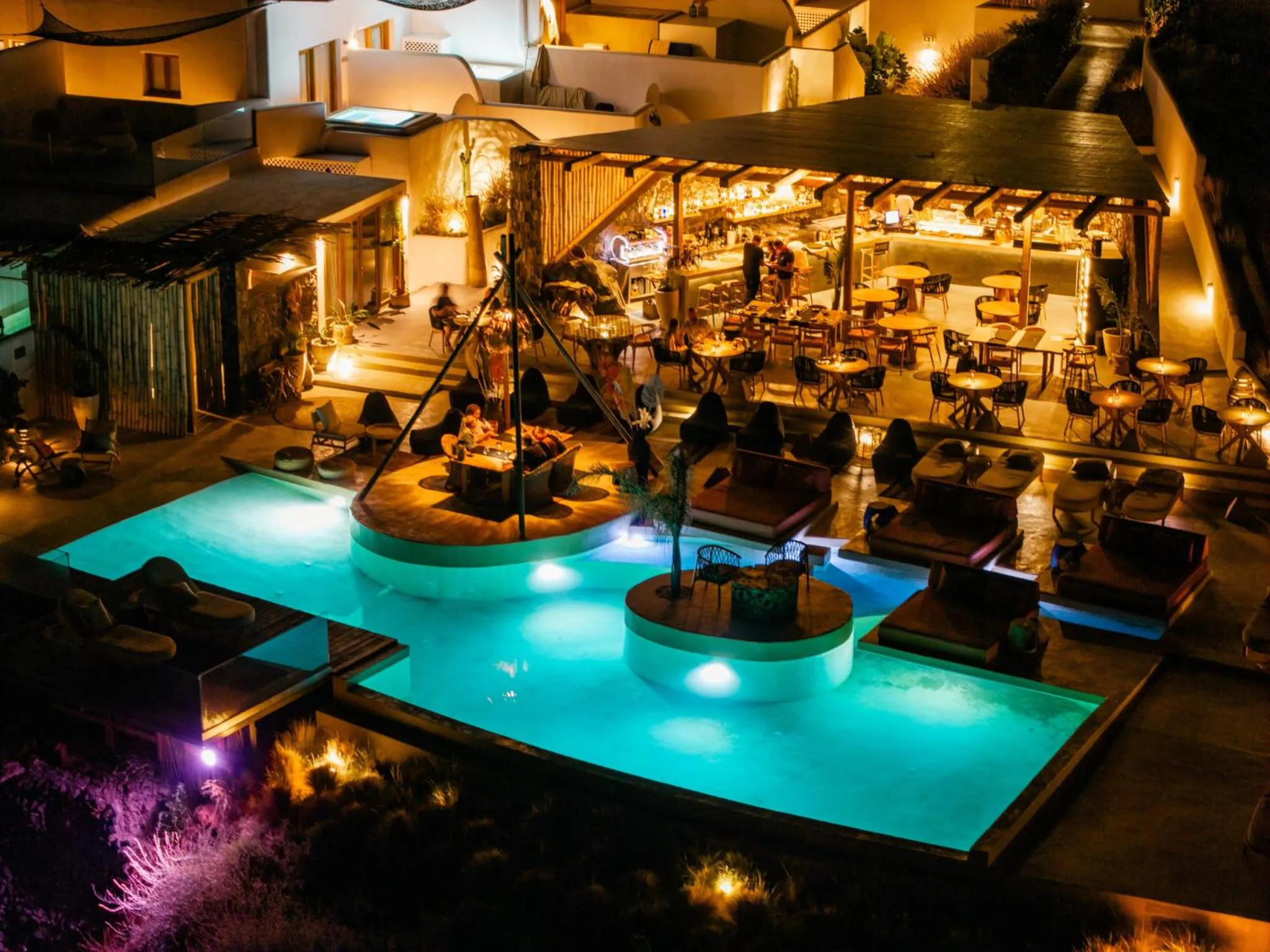 Patio in Divino Caldera