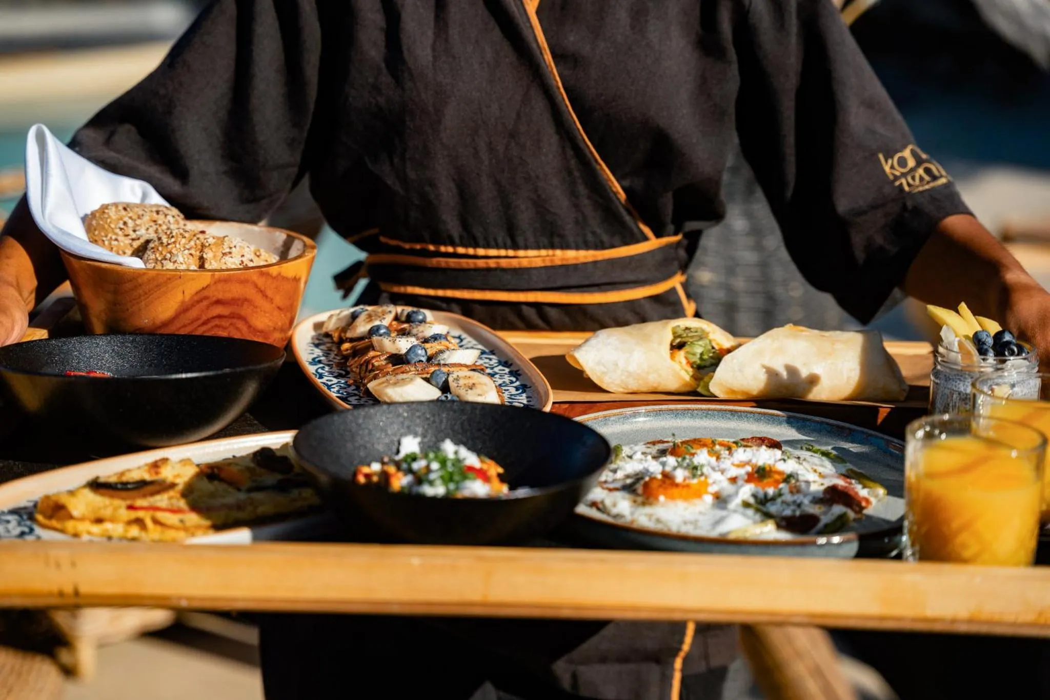 Food and drinks in Divino Caldera