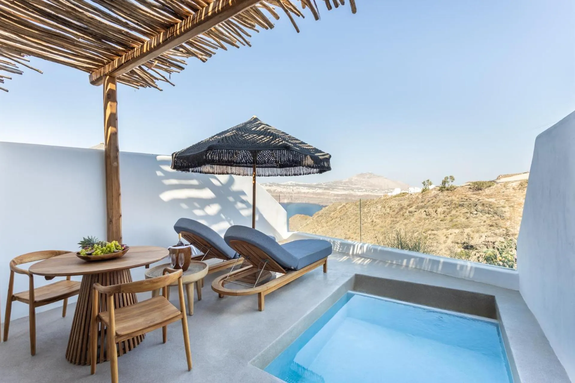 Patio in Divino Caldera