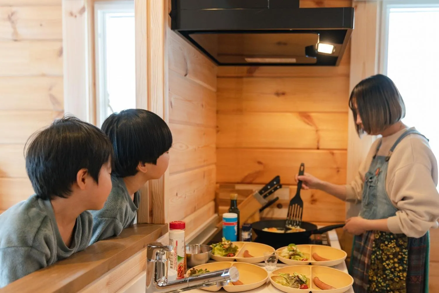 Kitchen or kitchenette in Chill Village