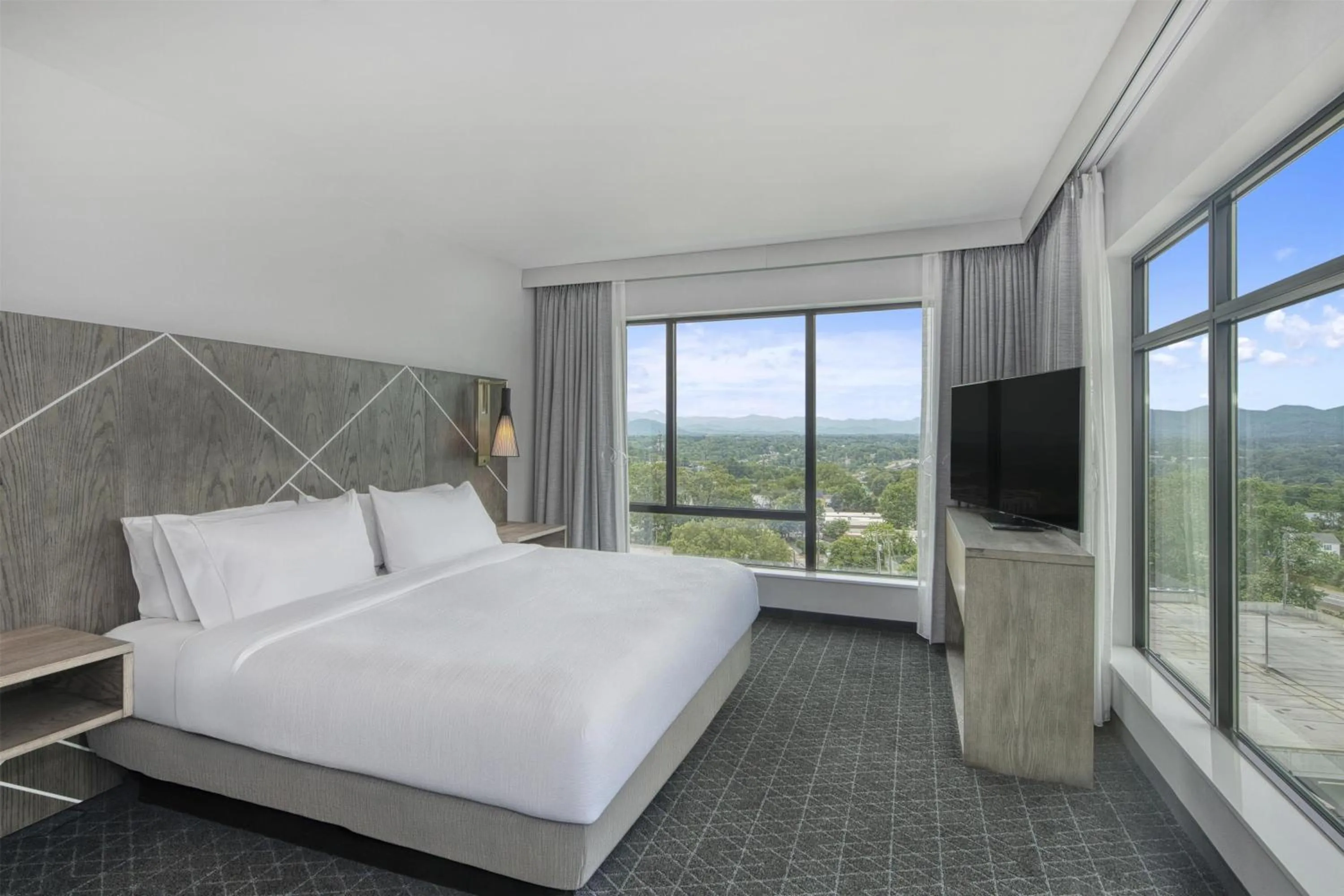 Bed in Embassy Suites By Hilton Asheville Downtown