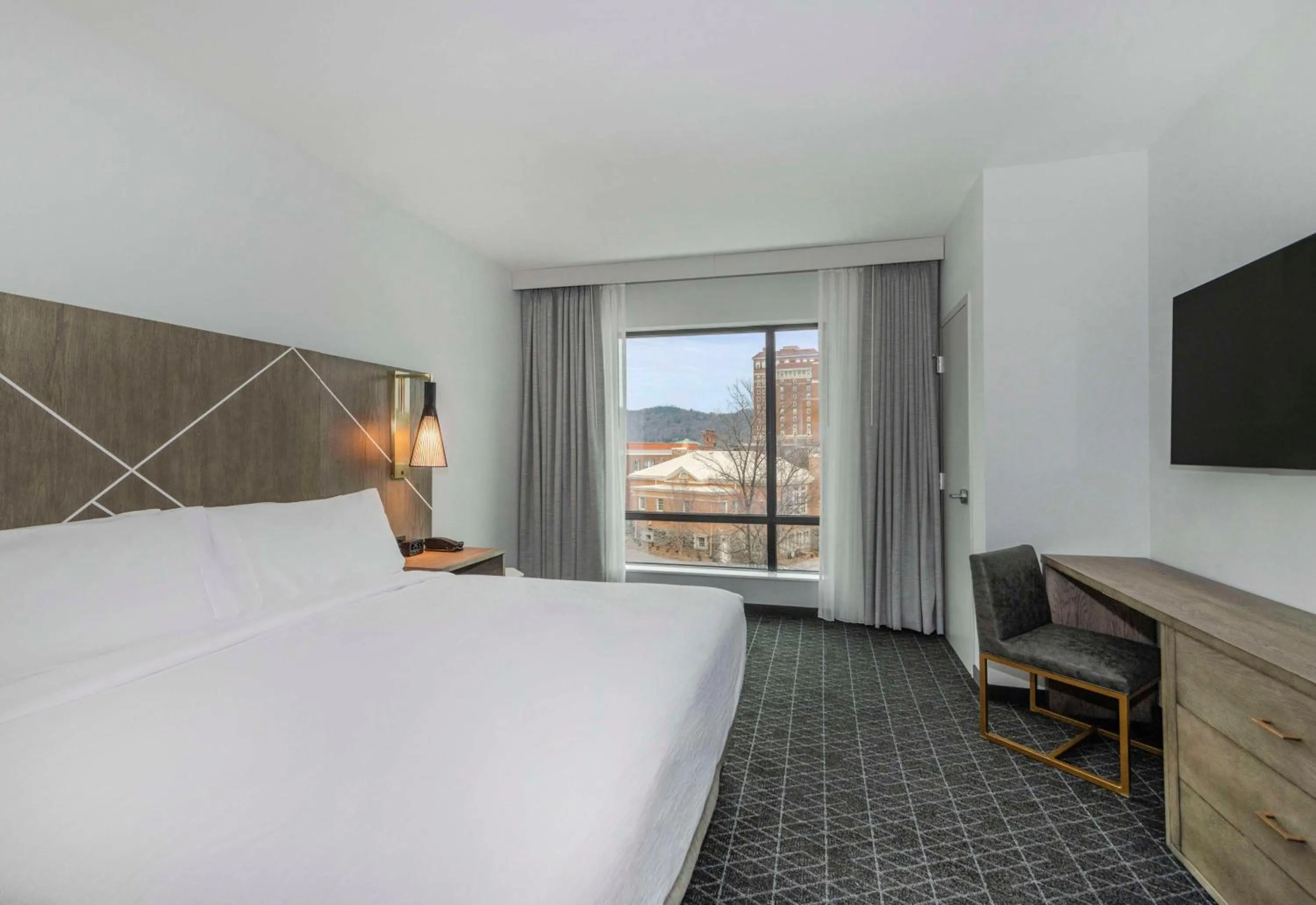 Bed in Embassy Suites By Hilton Asheville Downtown