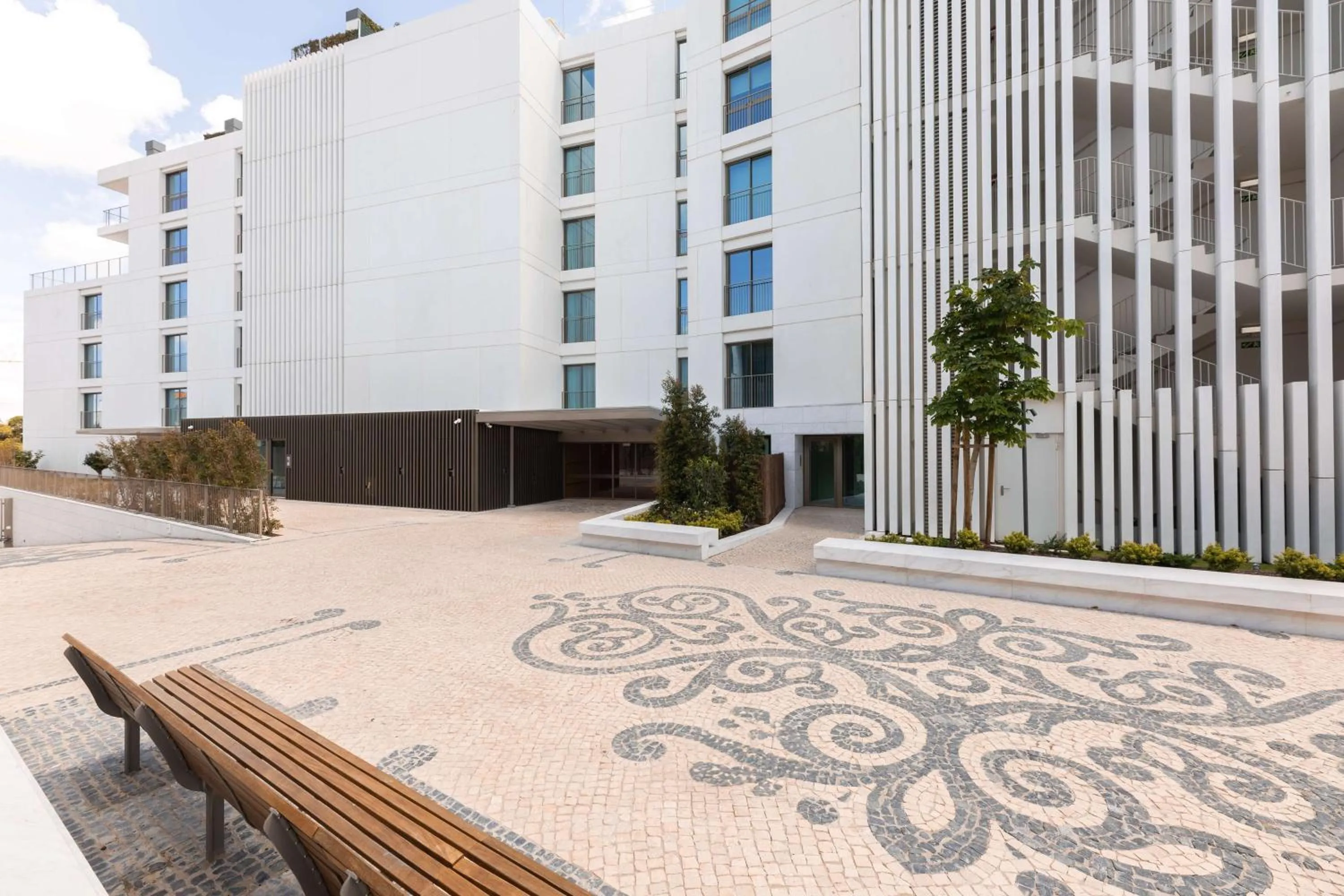 Inner courtyard view in Legacy Hotel Cascais, Curio Collection By Hilton