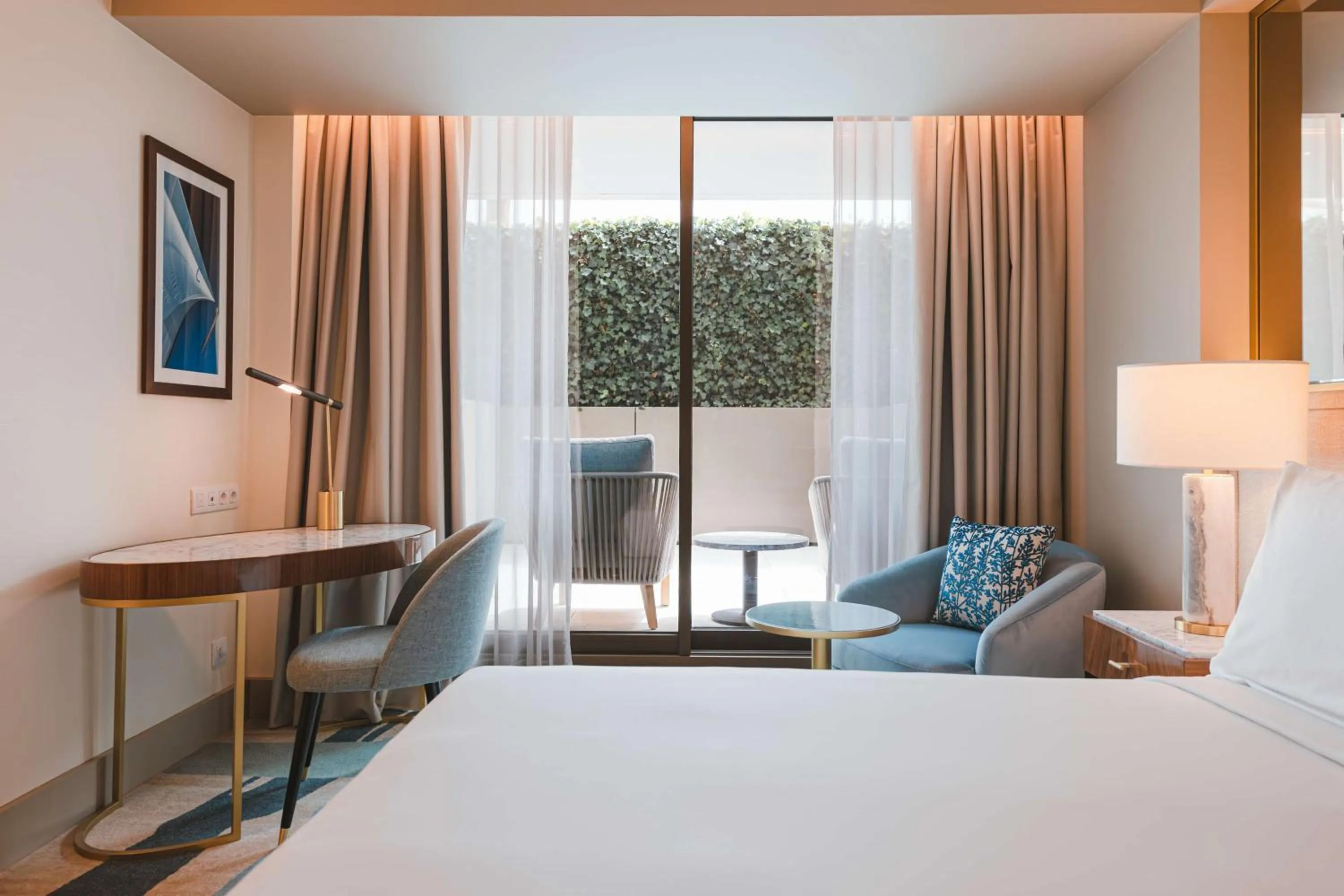 Patio, Bed in Legacy Hotel Cascais, Curio Collection By Hilton