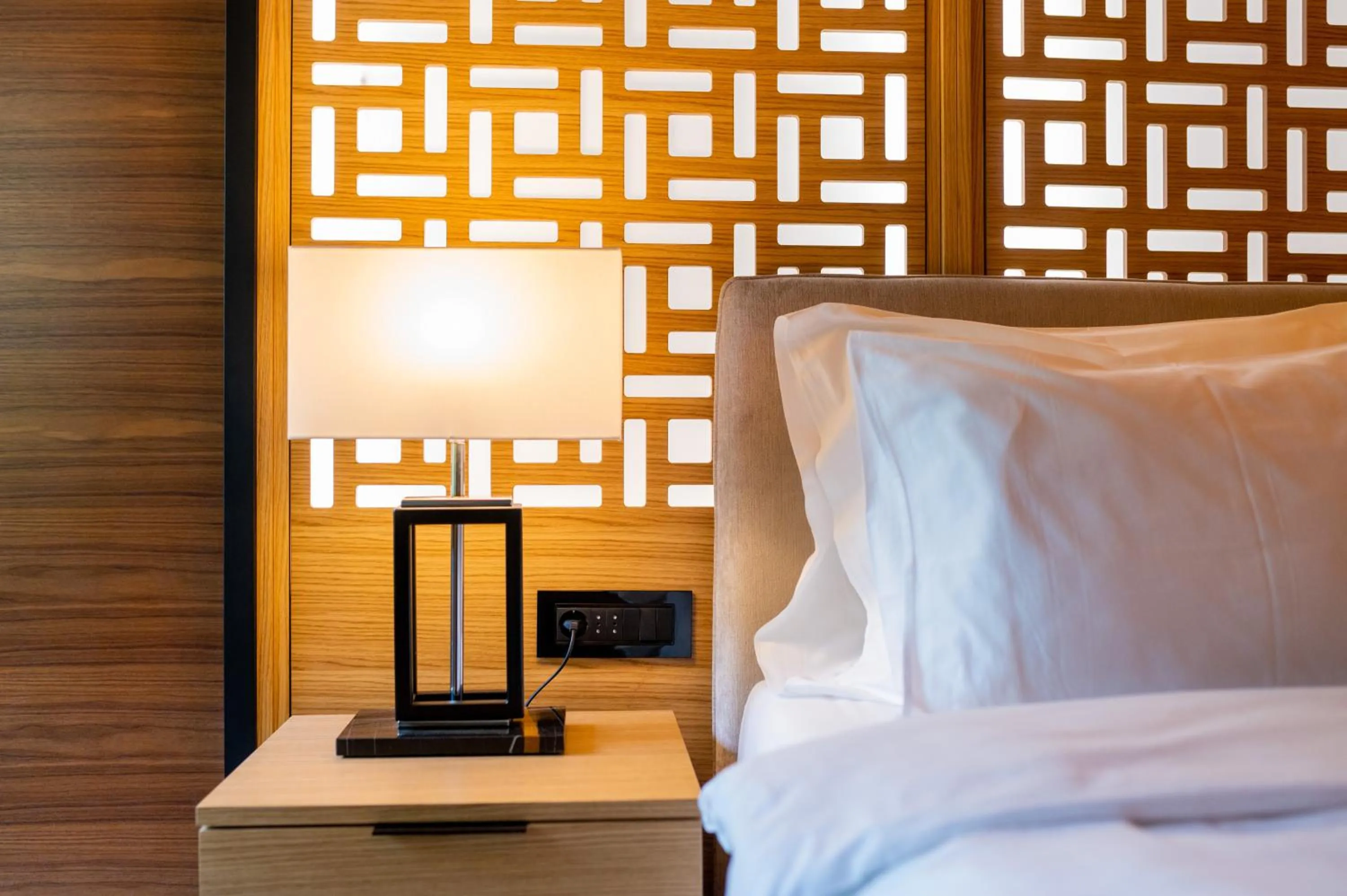 Bed in Hanami Design Hotel