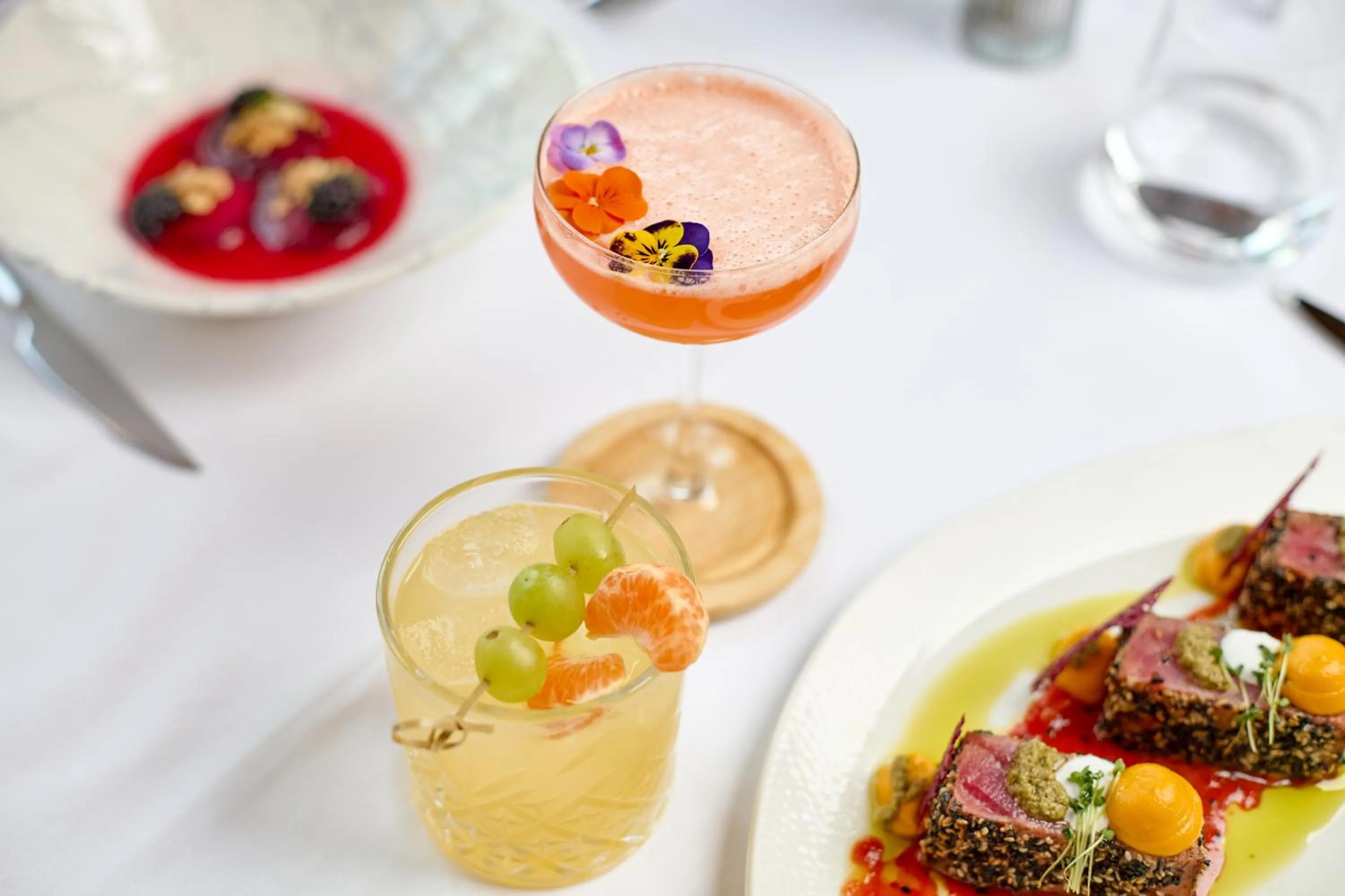 Drinks in Hanami Design Hotel