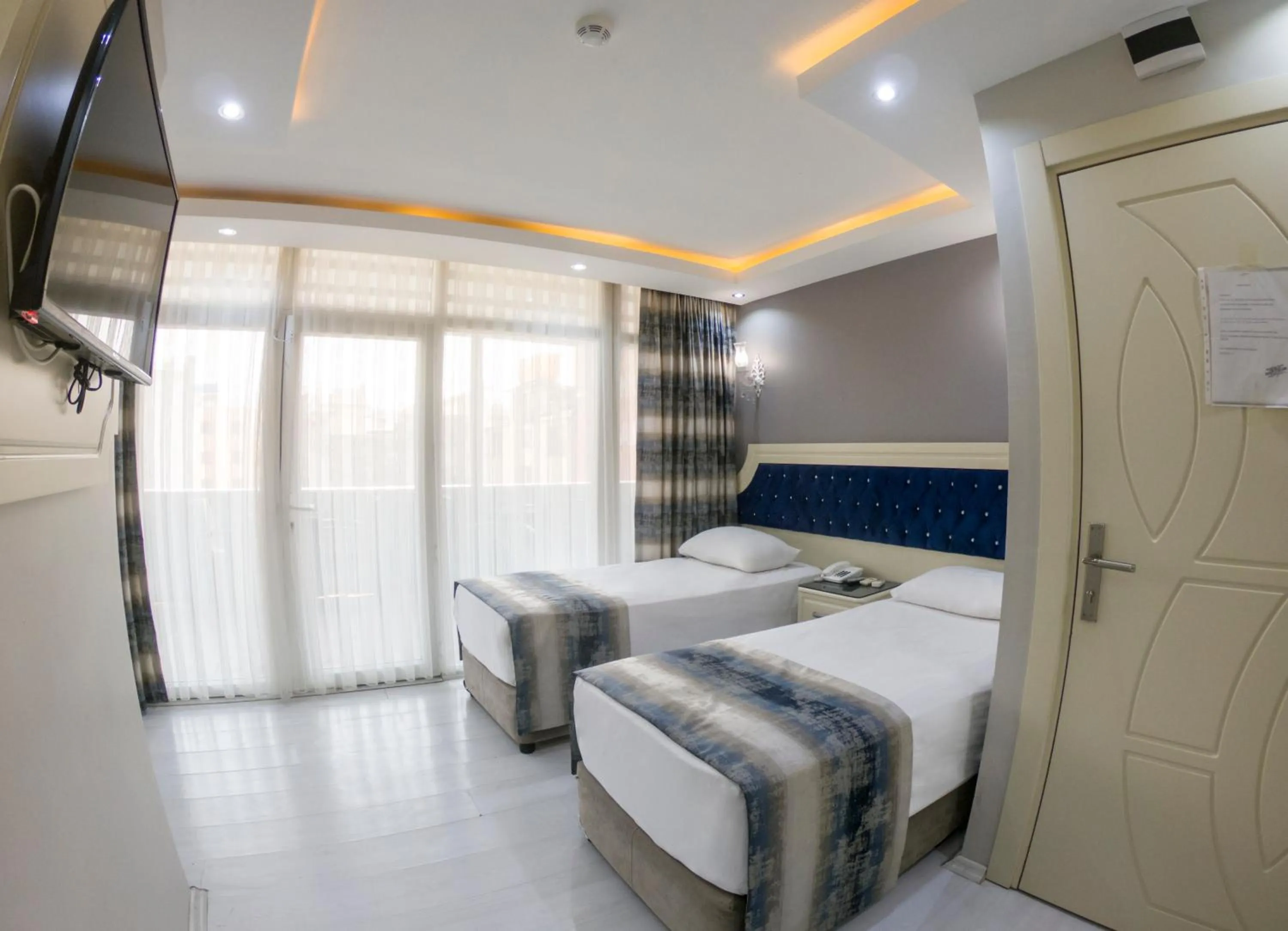 Photo of the whole room, Bed in Crowned Plus Hotel