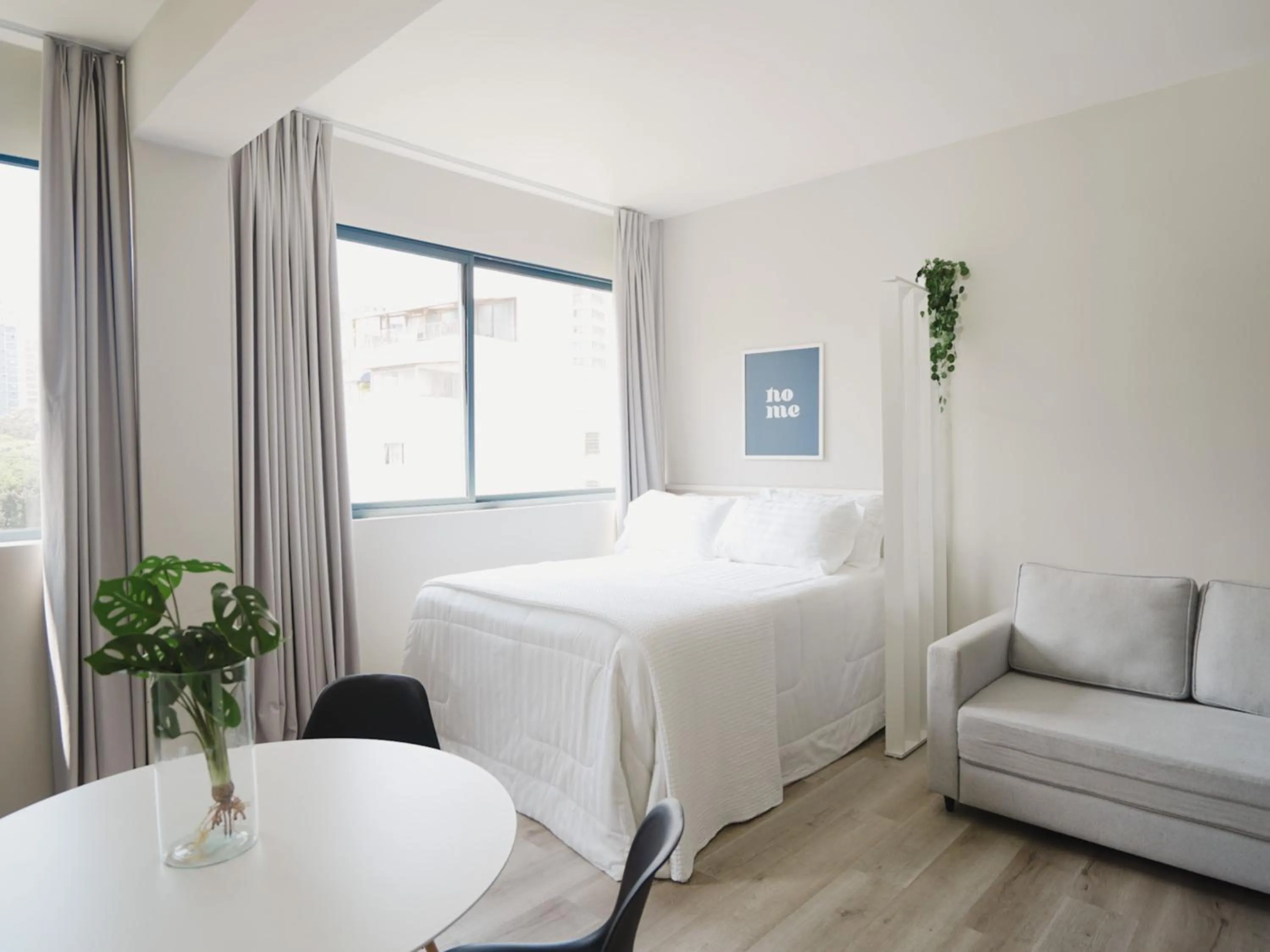 Bed in Apê Metrô Higienópolis Mackenzie