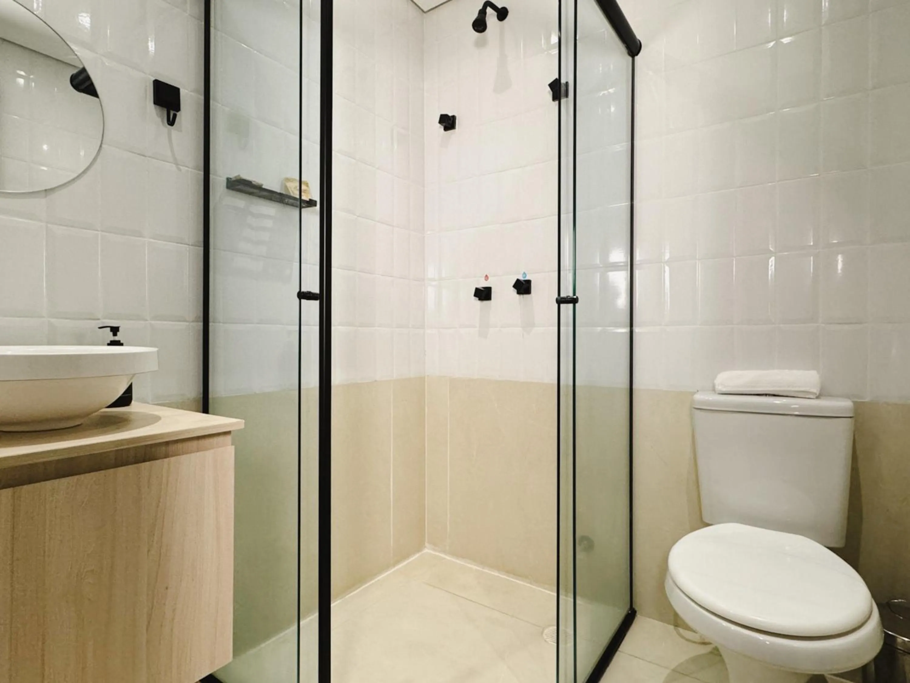 Toilet in Apê Metrô Higienópolis Mackenzie