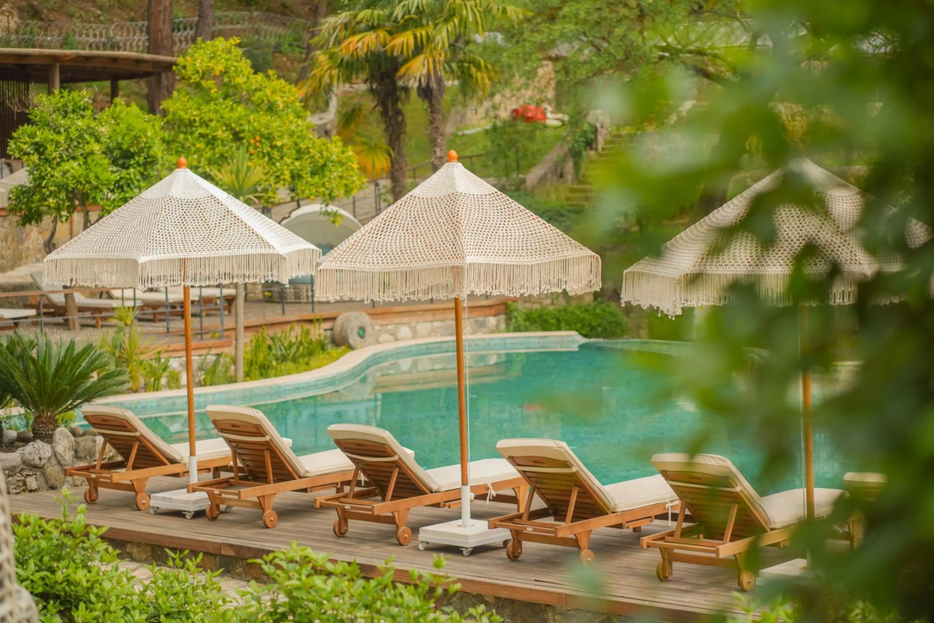 Swimming pool in Nuup Hotel