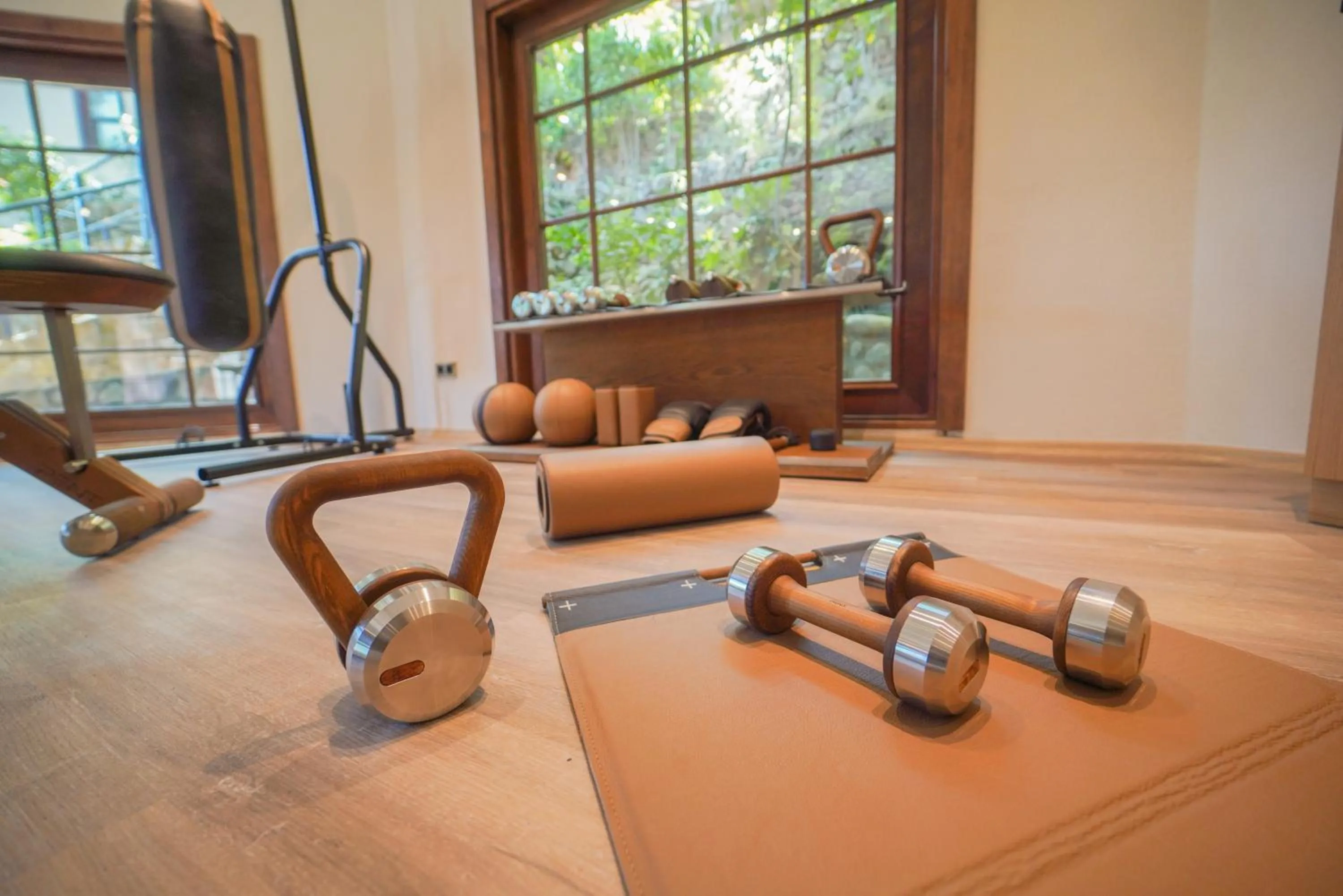 Fitness centre/facilities in Nuup Hotel