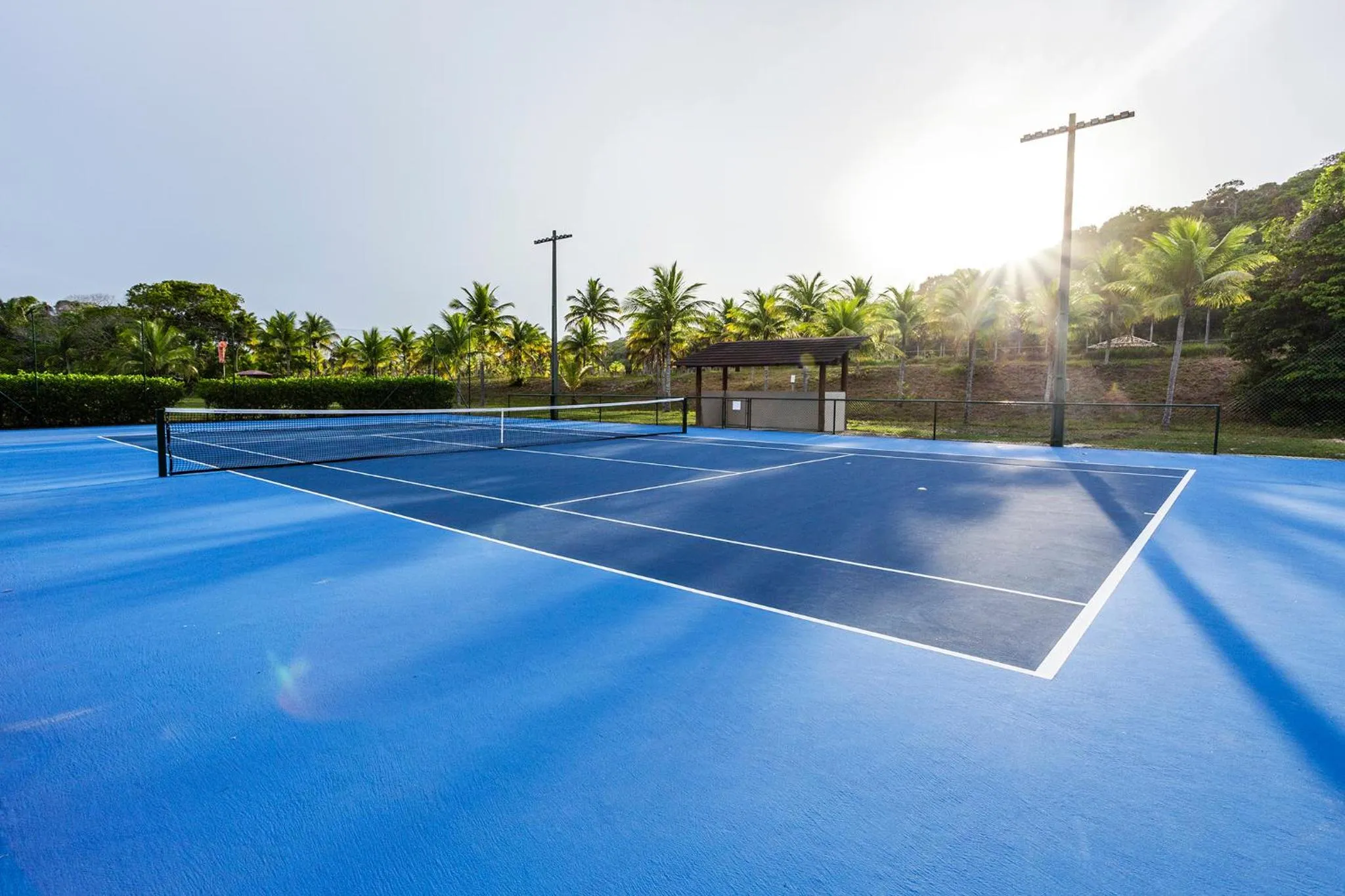 Tennis court in Reserva Jacumã Boutique Hotel
