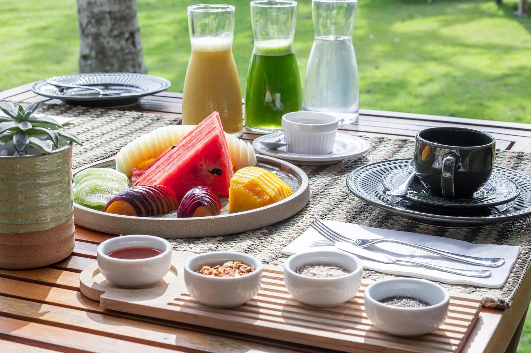 Food and drinks in Reserva Jacumã Boutique Hotel