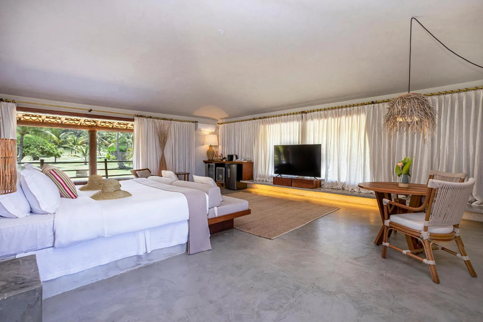 Bed in Reserva Jacumã Boutique Hotel