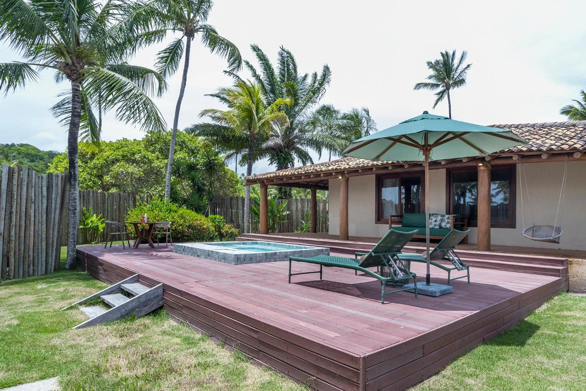 Patio in Reserva Jacumã Boutique Hotel