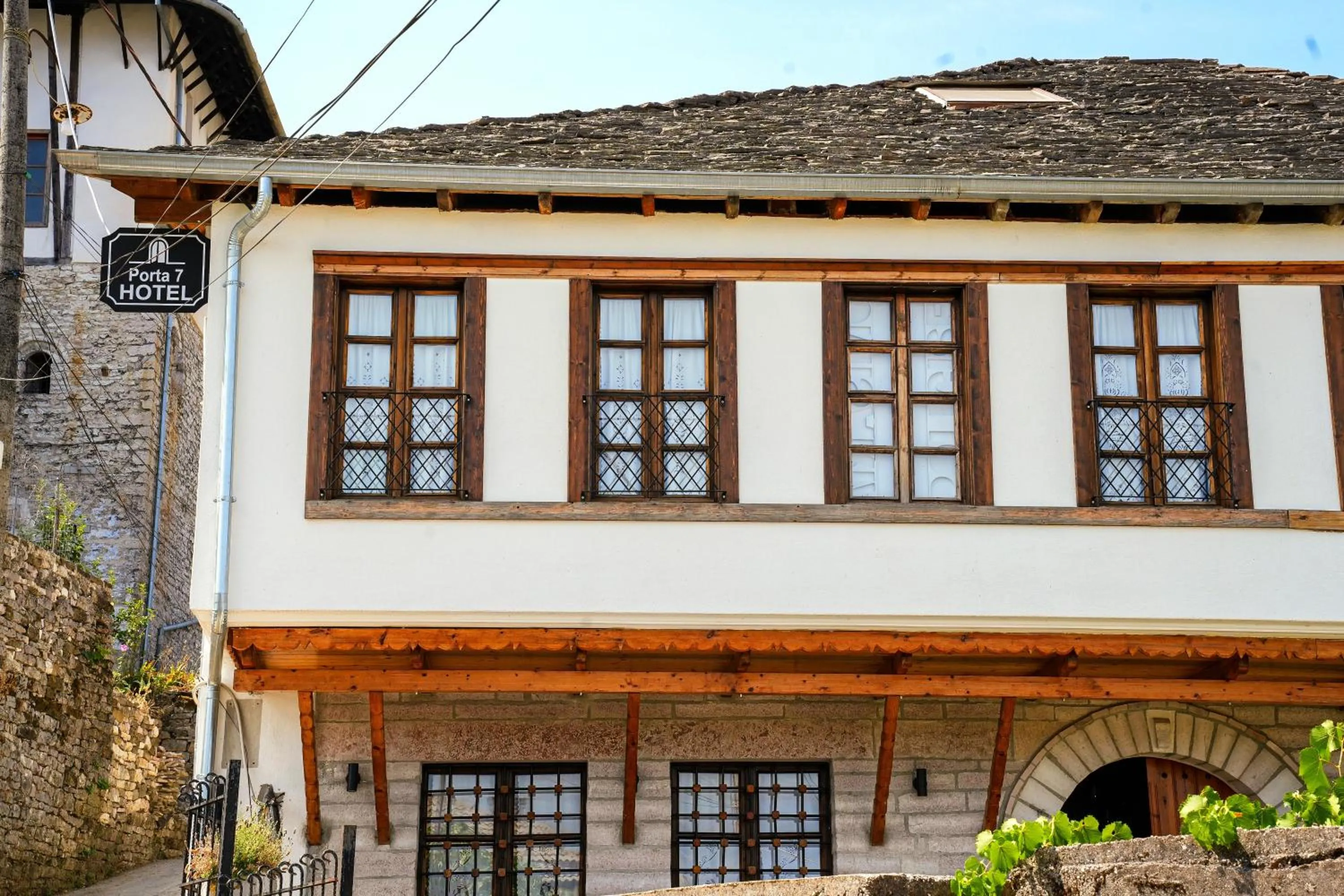 Property building in Porta7 Hotel