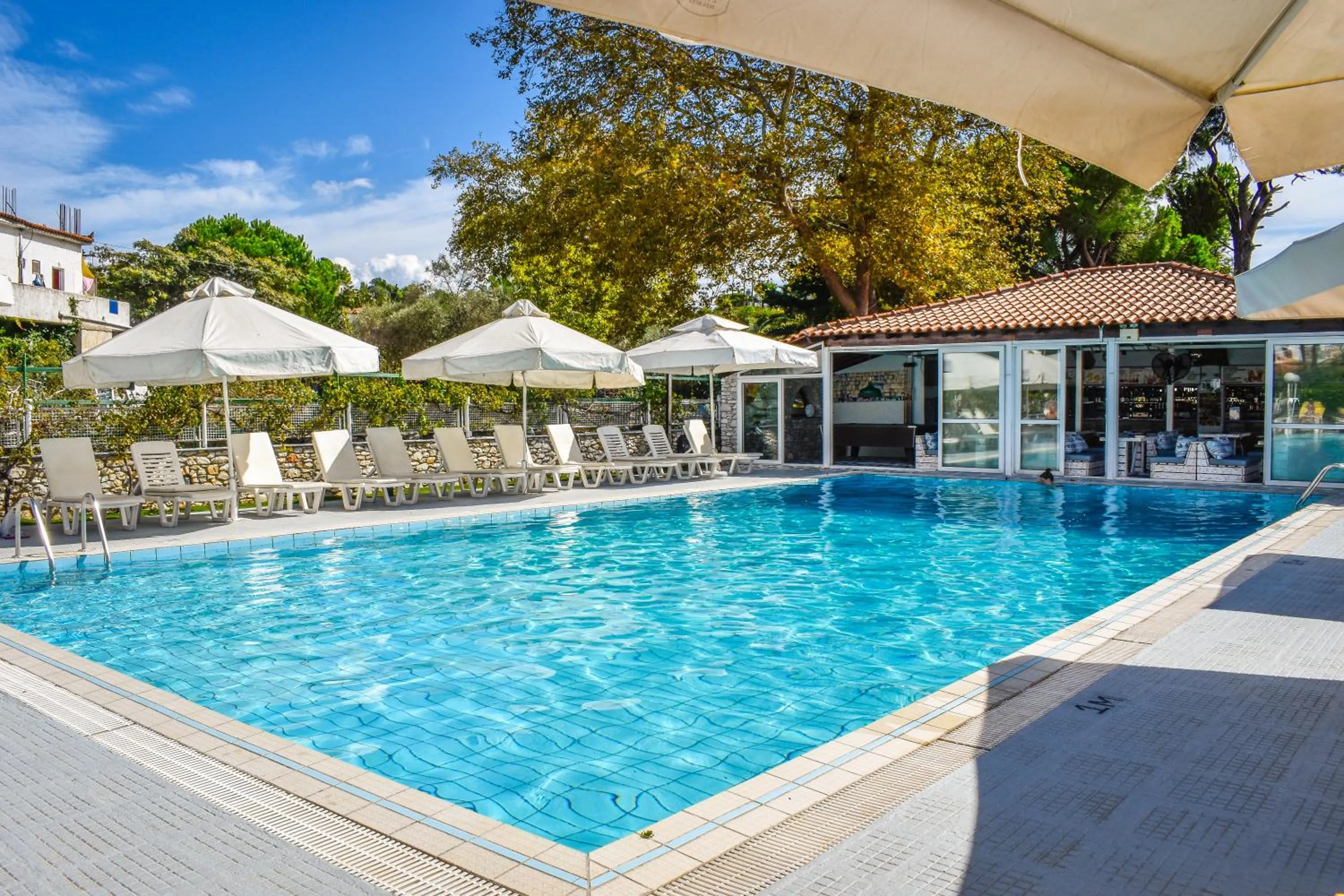 Swimming pool in Koukias Village