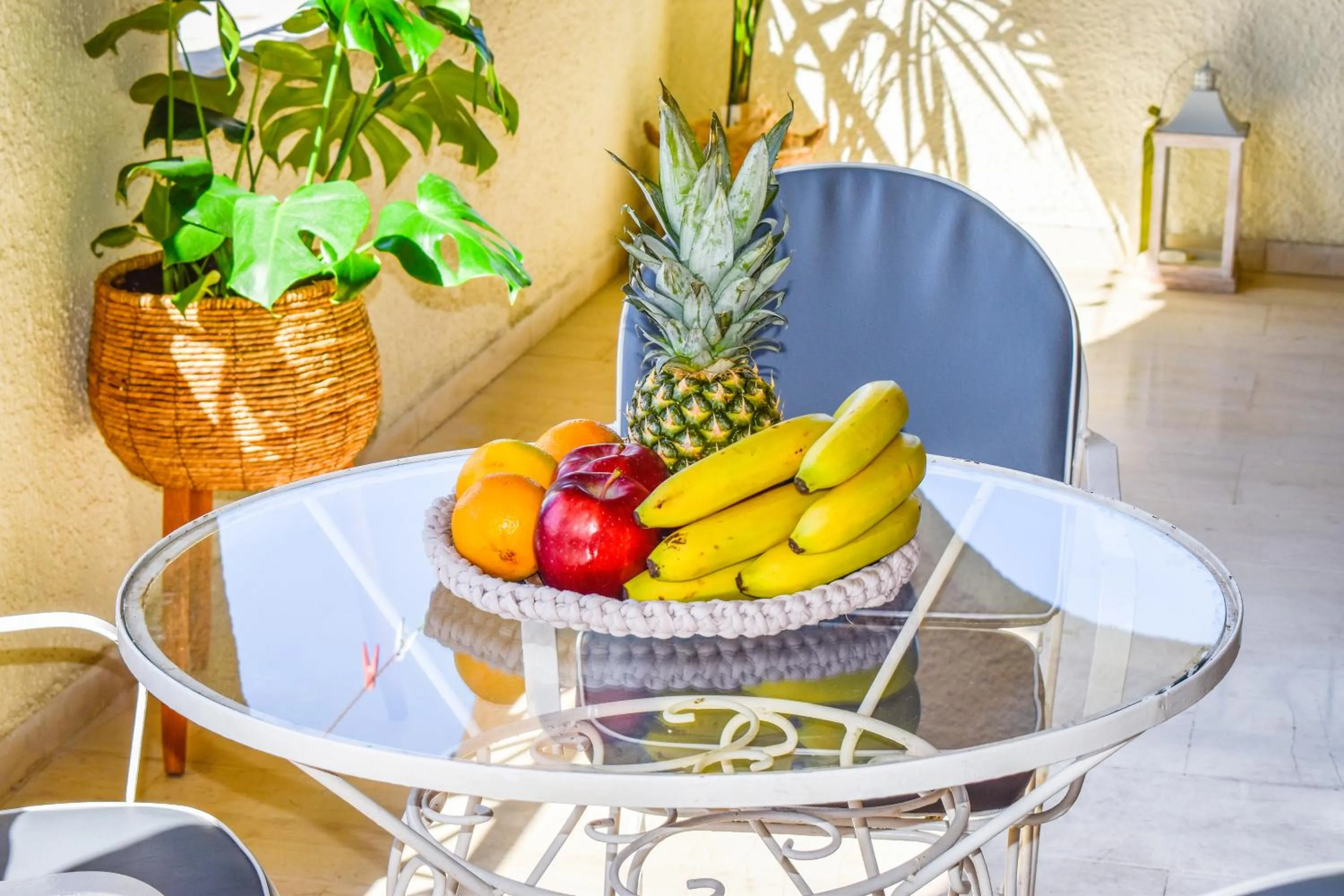 Seating area in Koukias Village