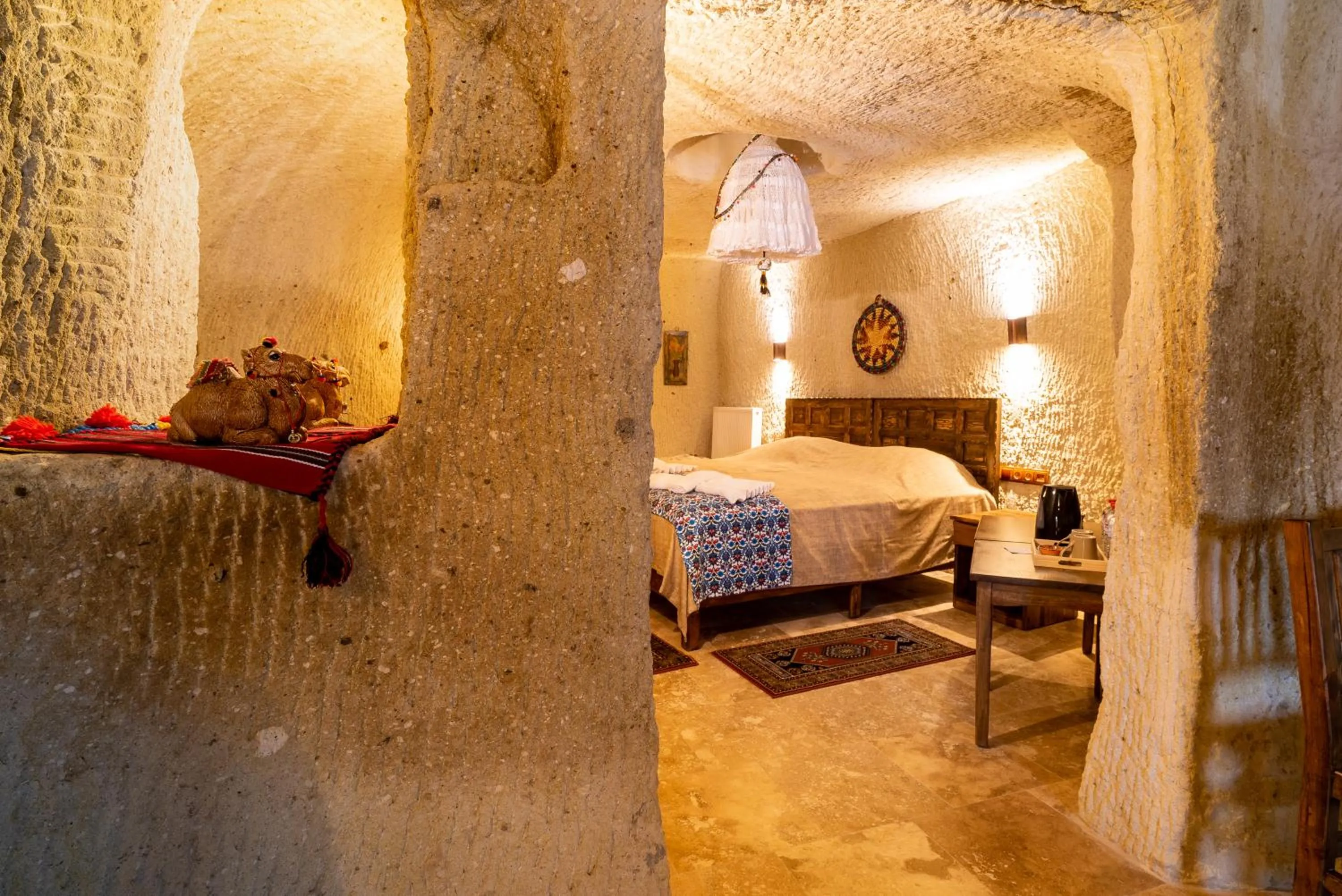 Bedroom, Bed in Cappadocia inans Cave & Swimming Pool Hot