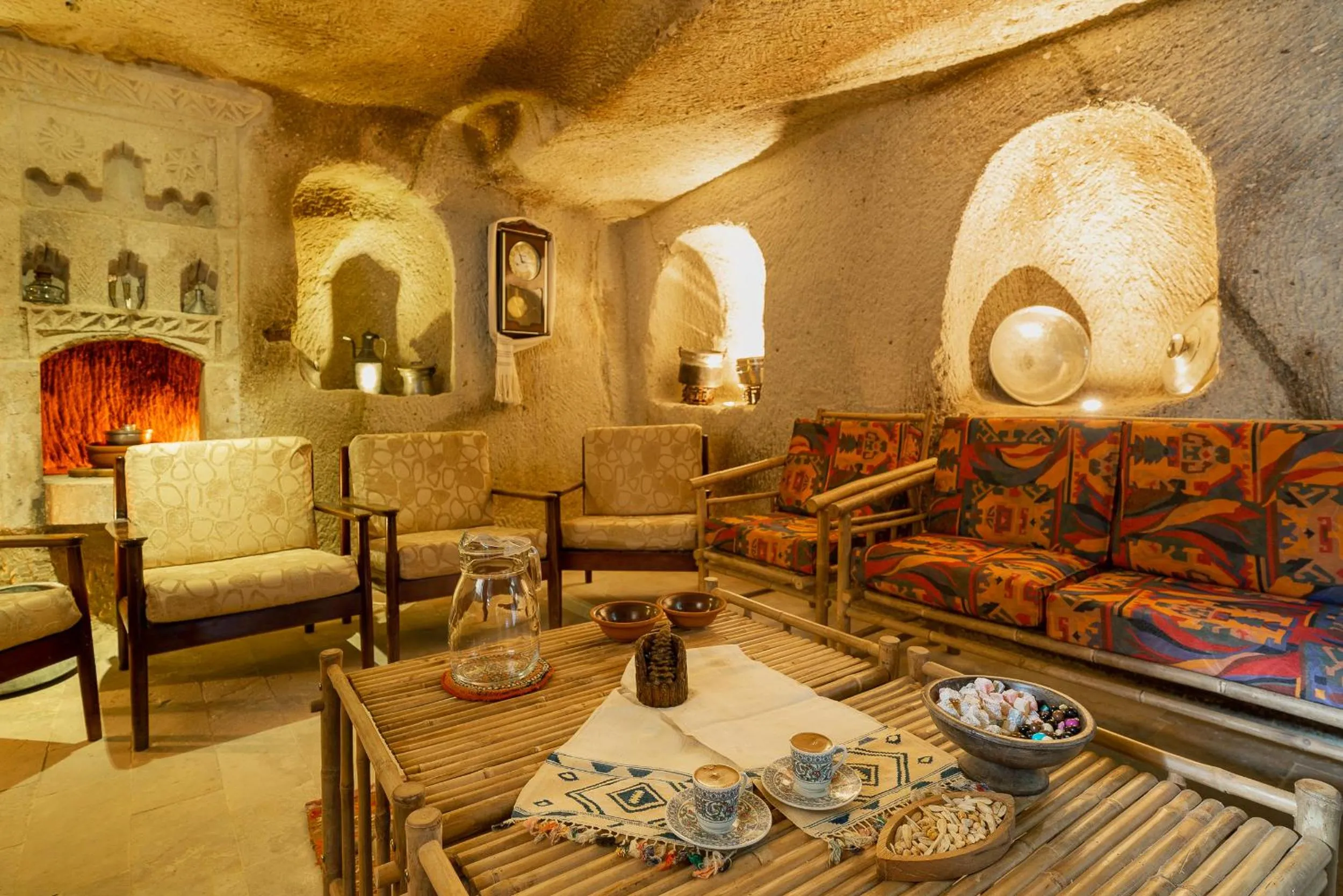 Seating area in Cappadocia inans Cave & Swimming Pool Hot