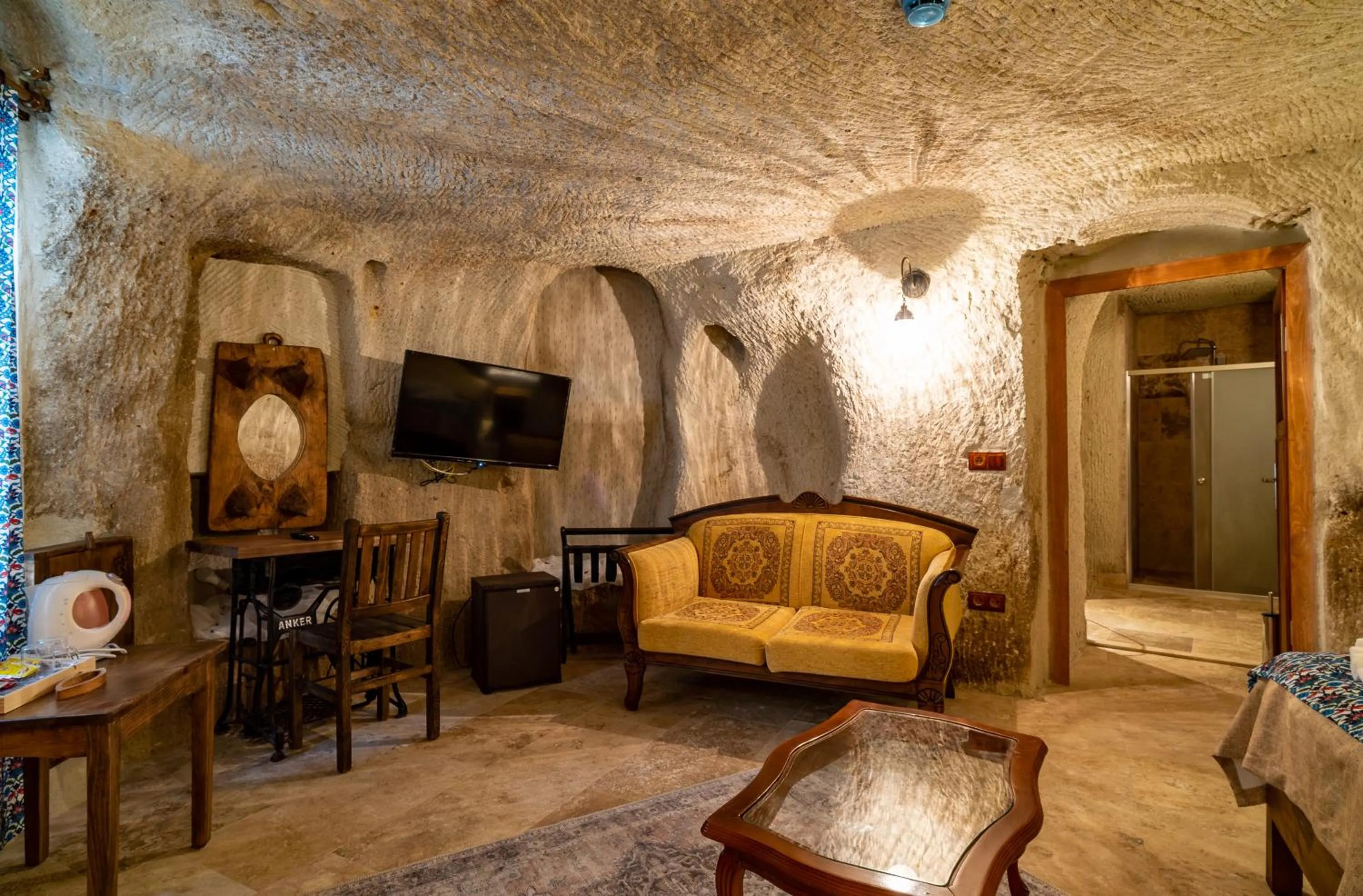 Seating area in Cappadocia inans Cave & Swimming Pool Hot