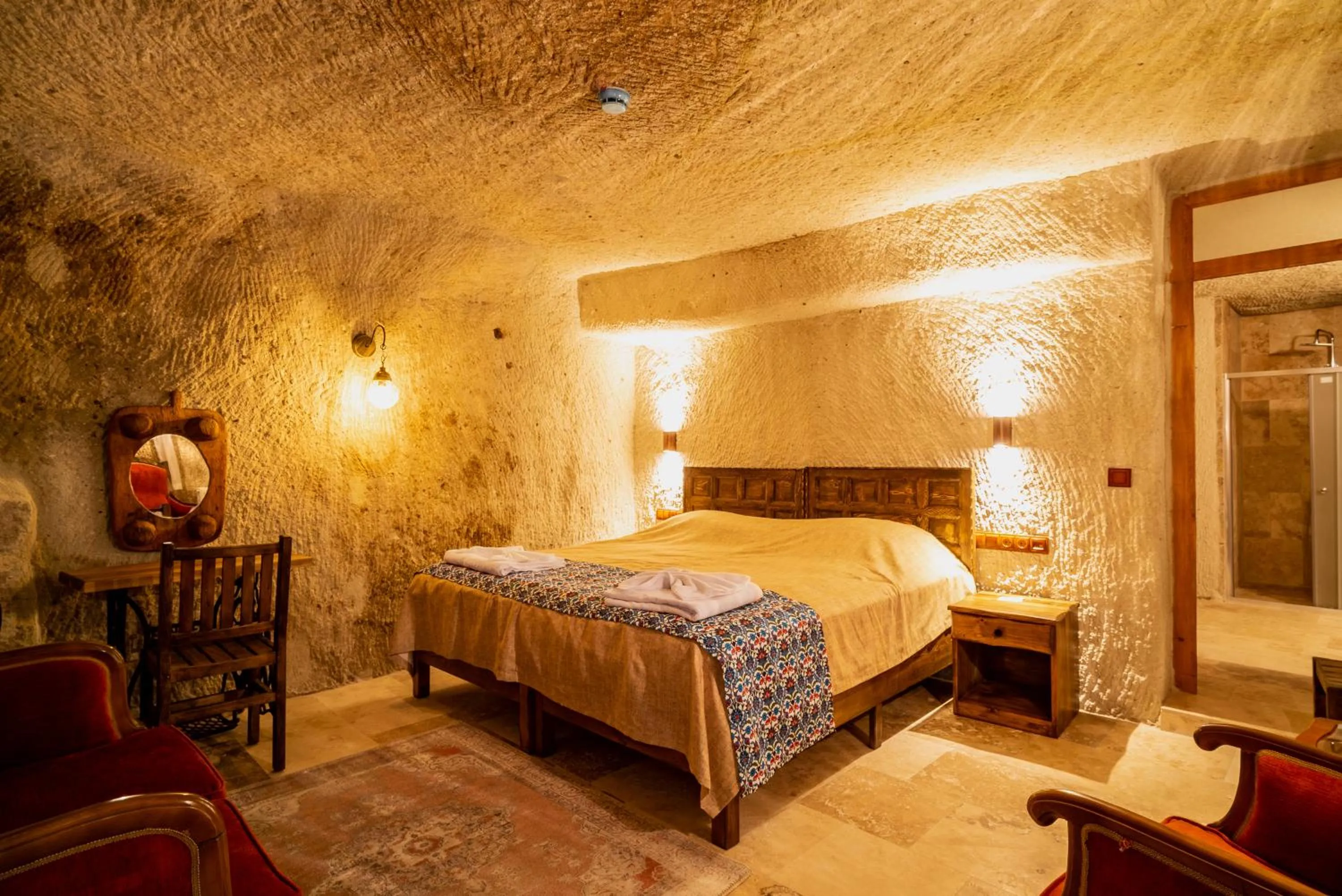 Bedroom, Bed in Cappadocia inans Cave & Swimming Pool Hot