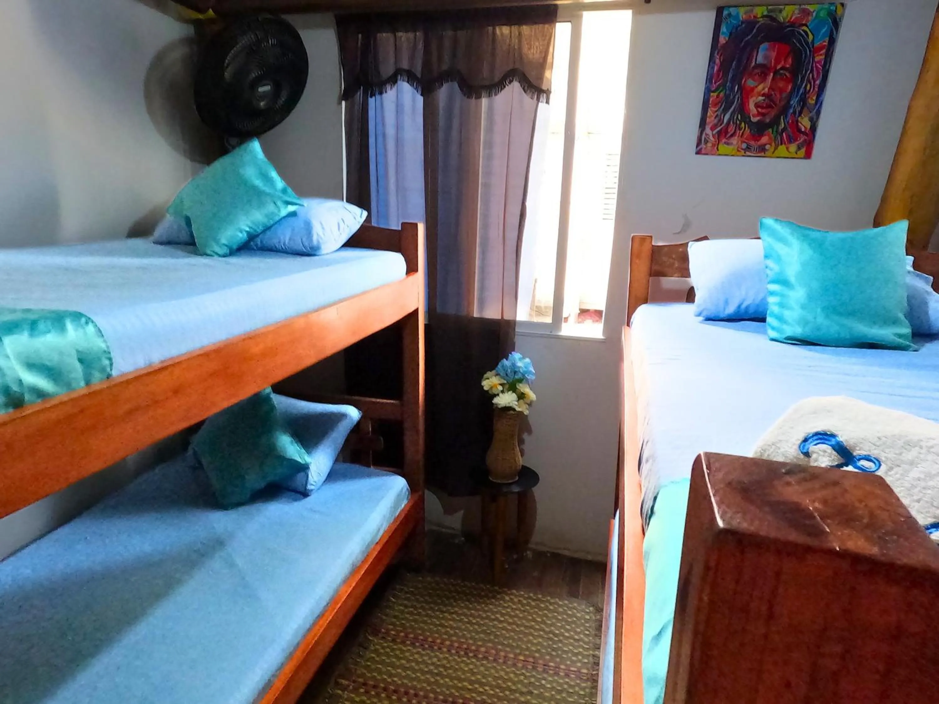 Bed in Freedom Beach Club