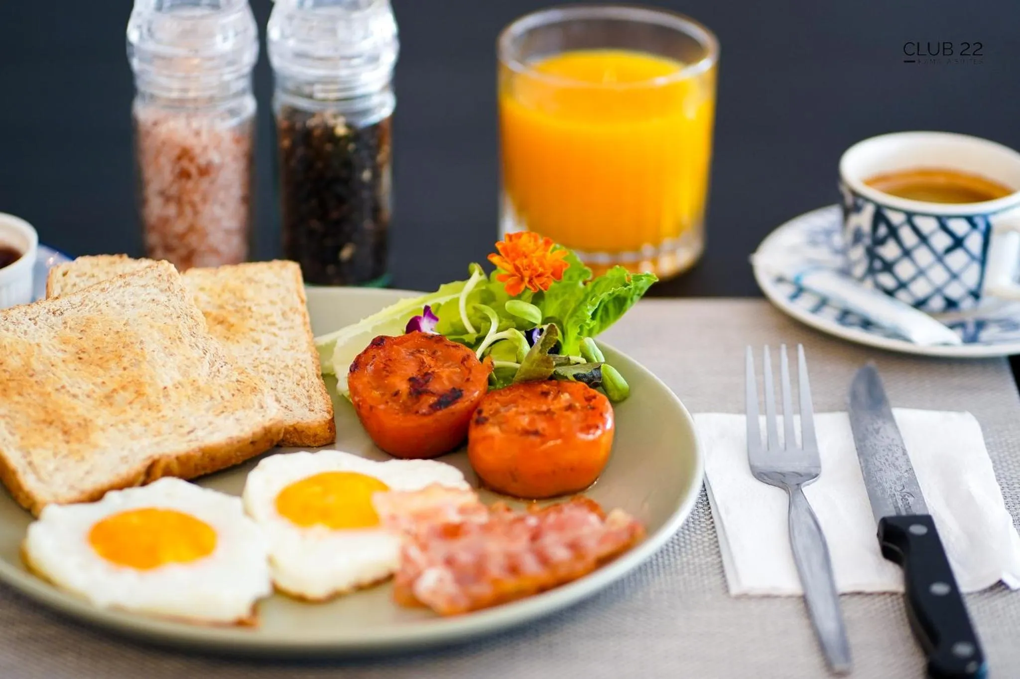 Food in Club22 Kamala Suites, Kamala Beach