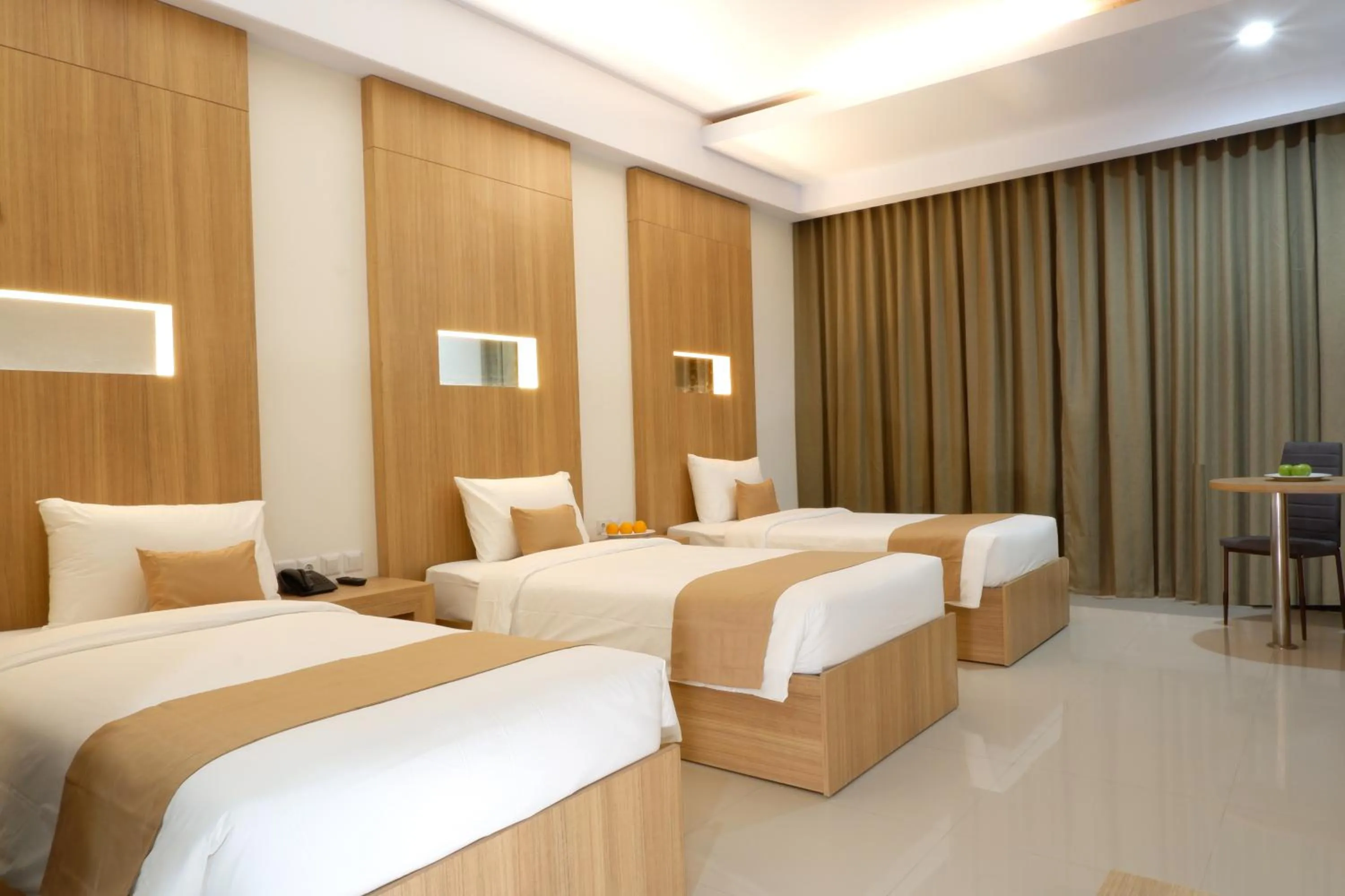 Bed in Sahid Azizah Syariah Hotel and Convention Kendari