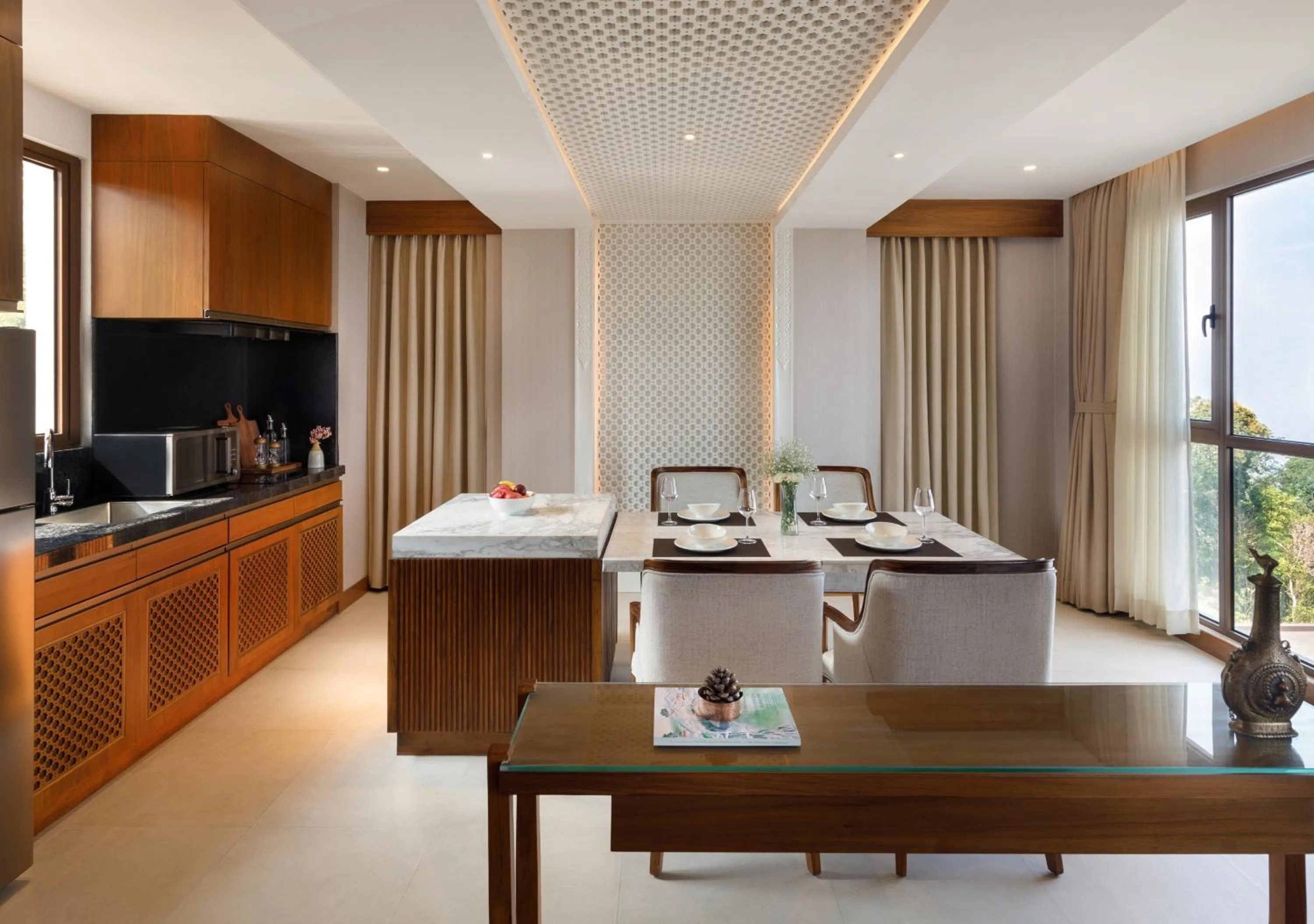 Living room in Dusit Thani Himalayan Resort Dhulikhel, Nepal