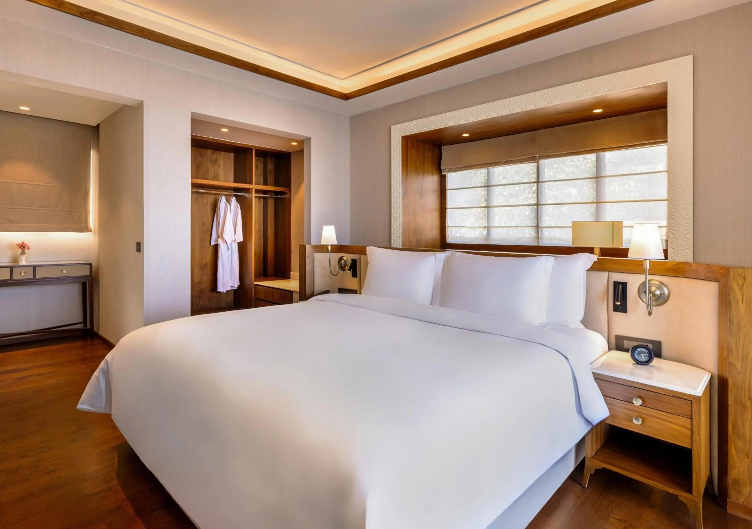 Bedroom, Bed in Dusit Thani Himalayan Resort Dhulikhel, Nepal