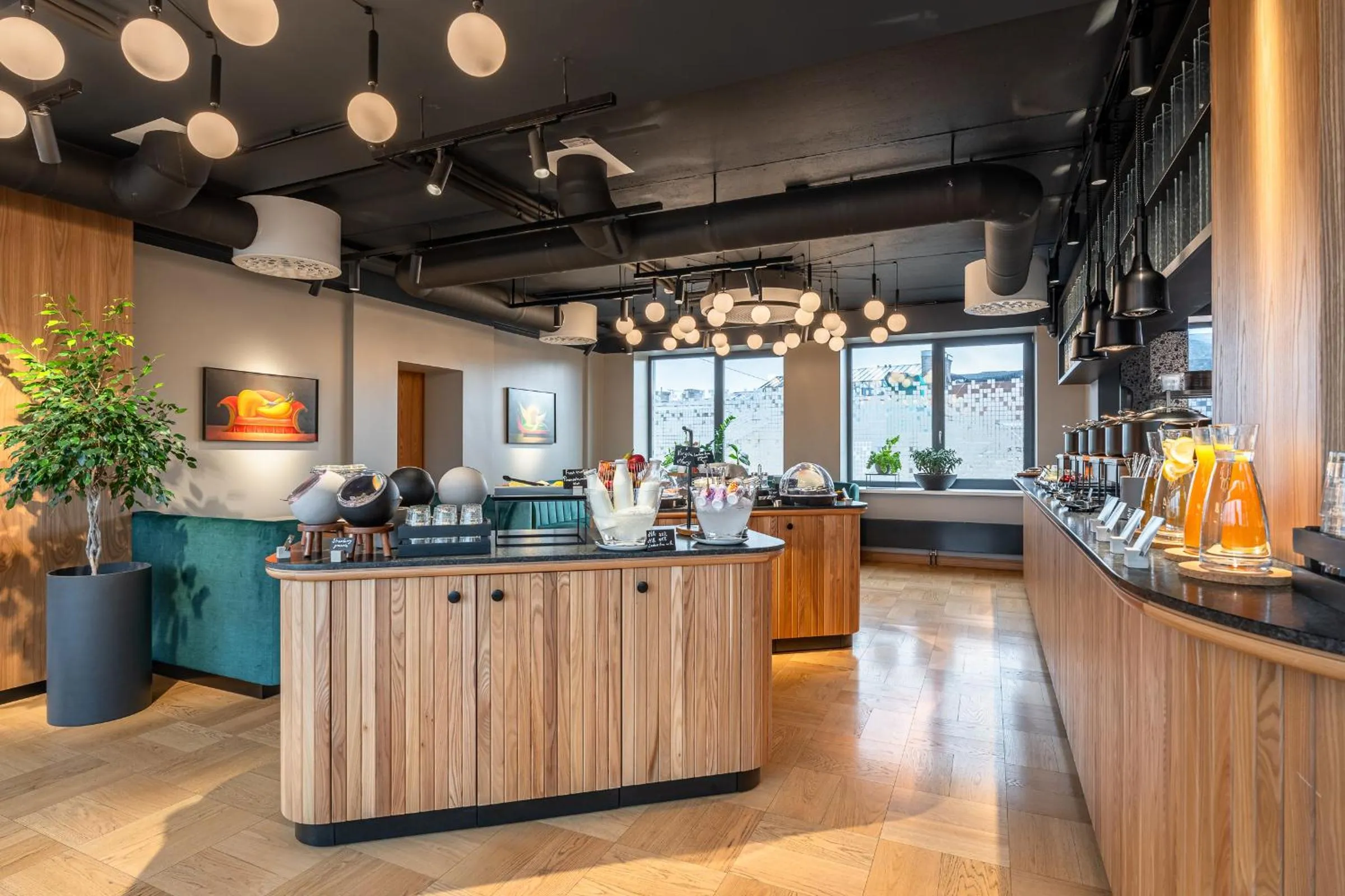 Food and drinks in Aston Hotel Riga