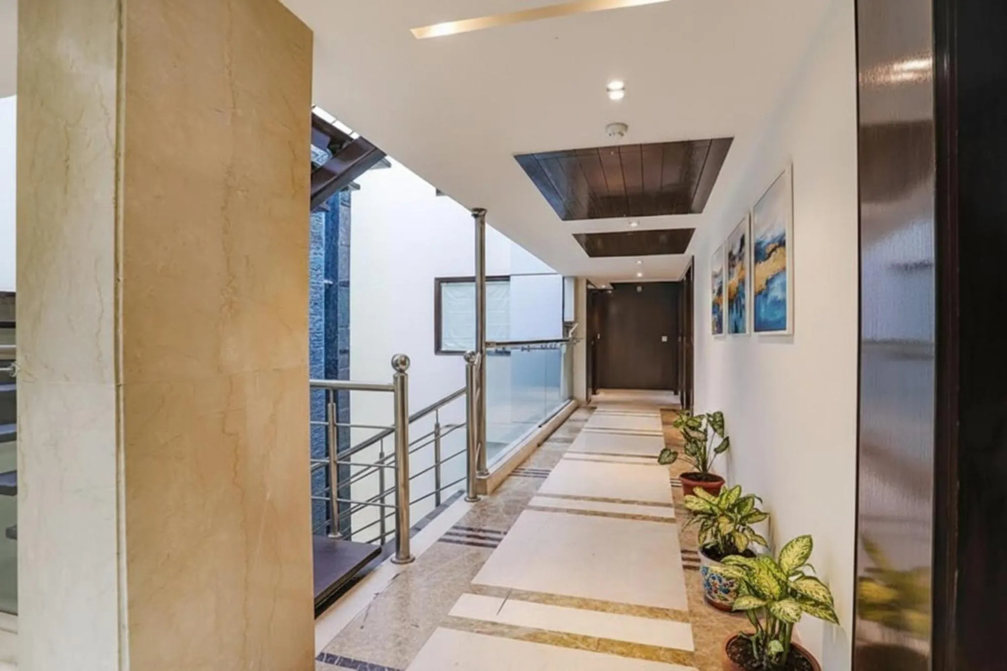 Lobby or reception in FabHotel Grand Stay