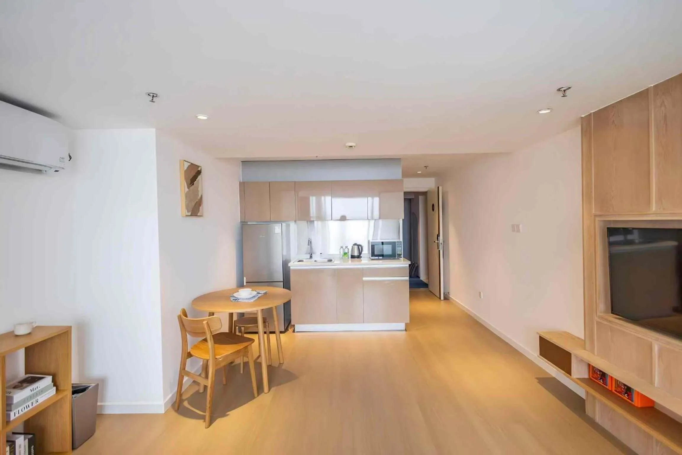 Living room in Citadines Apart'hotel Shanghai Jing'an Temple