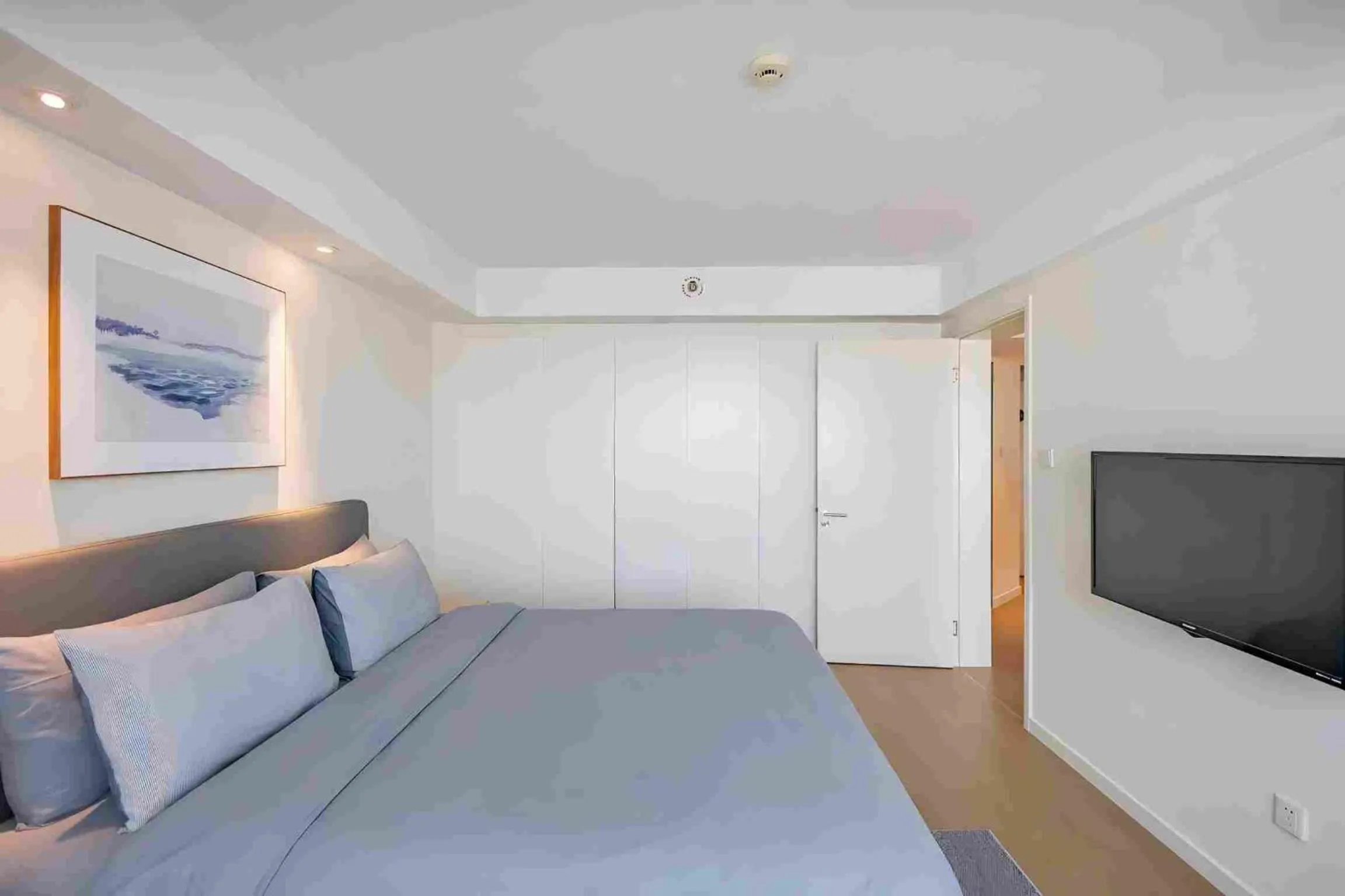 Bedroom, Bed in Citadines Apart'hotel Shanghai Jing'an Temple