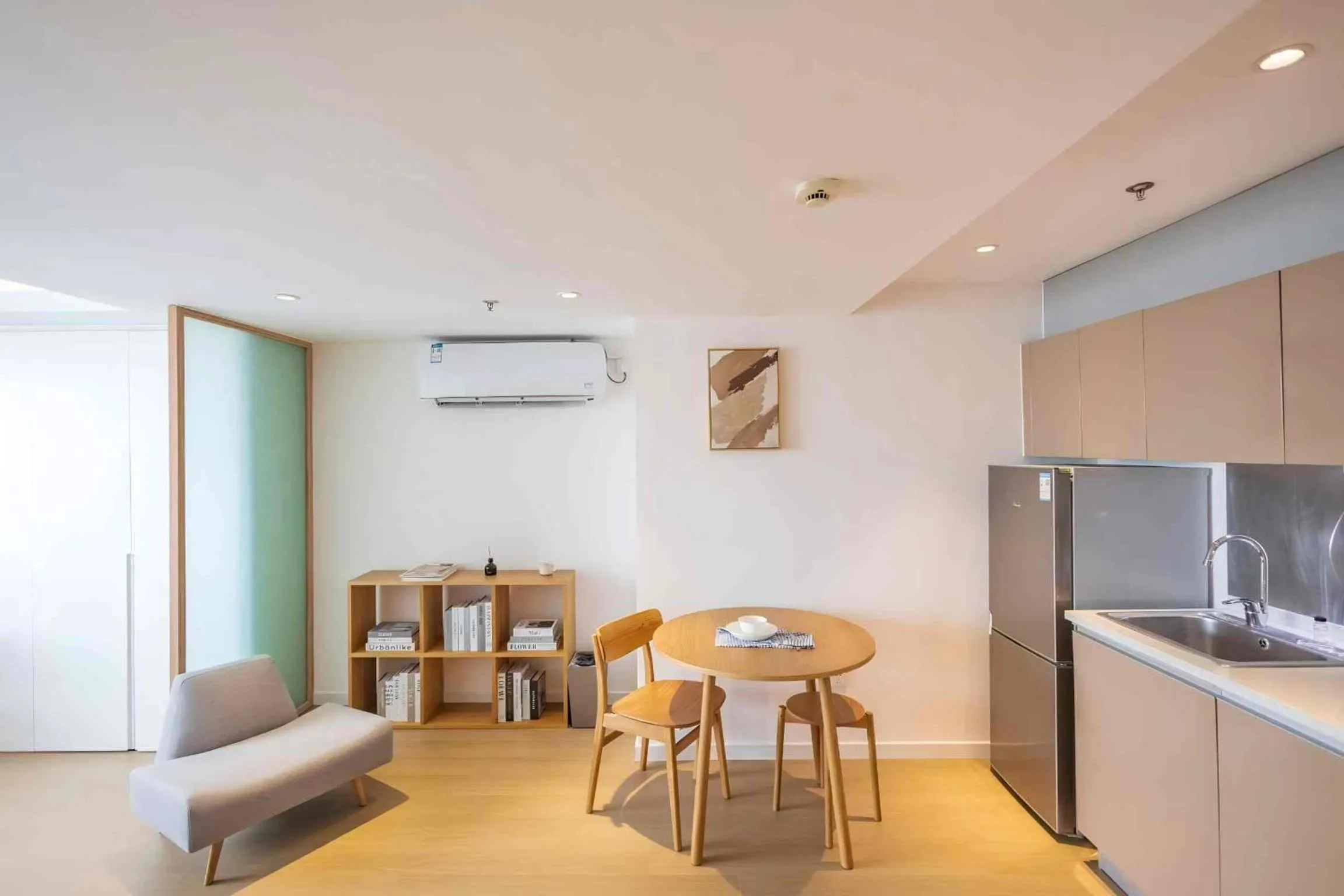 Living room in Citadines Apart'hotel Shanghai Jing'an Temple