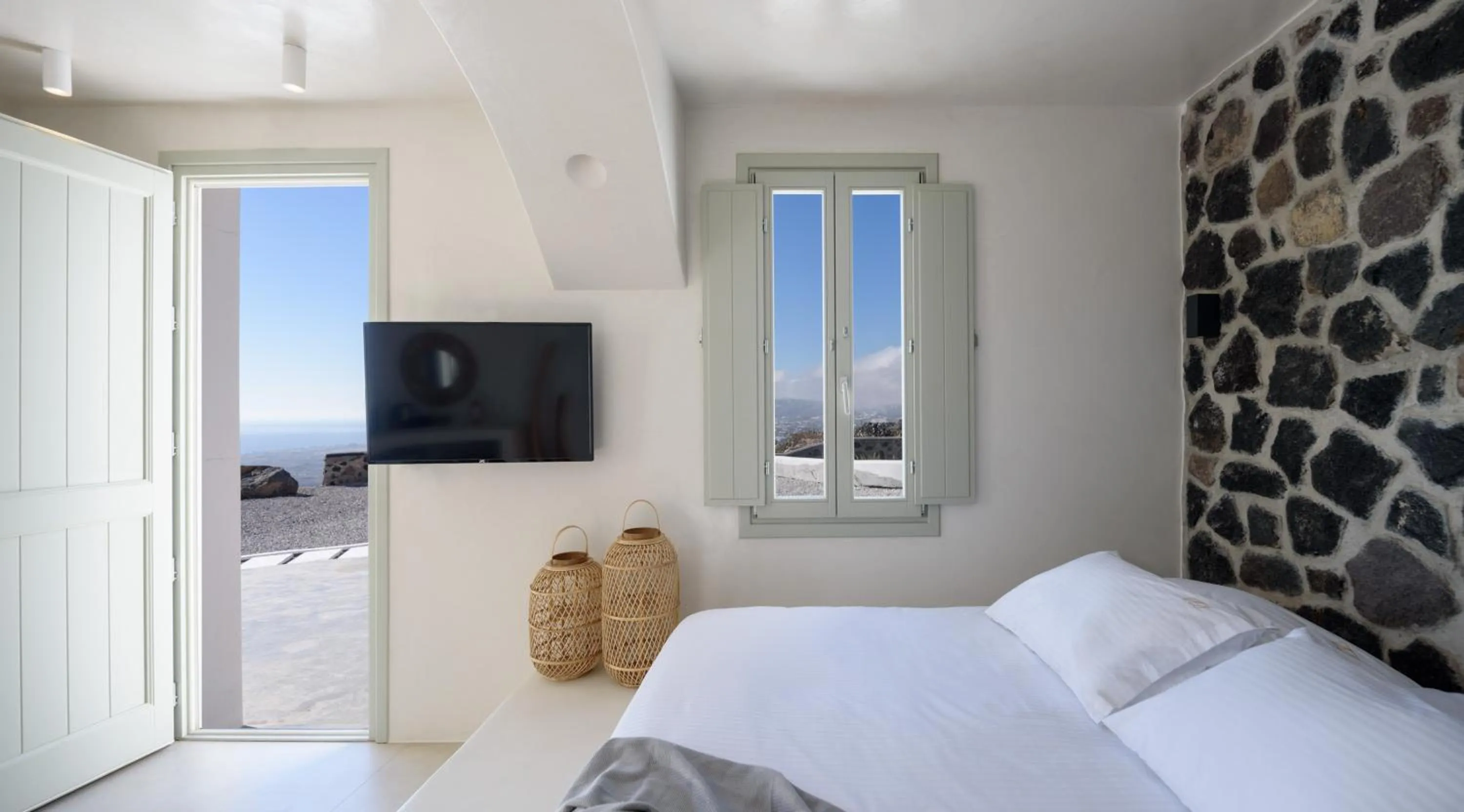 Natural landscape, Bed in Terra Blanca Suites